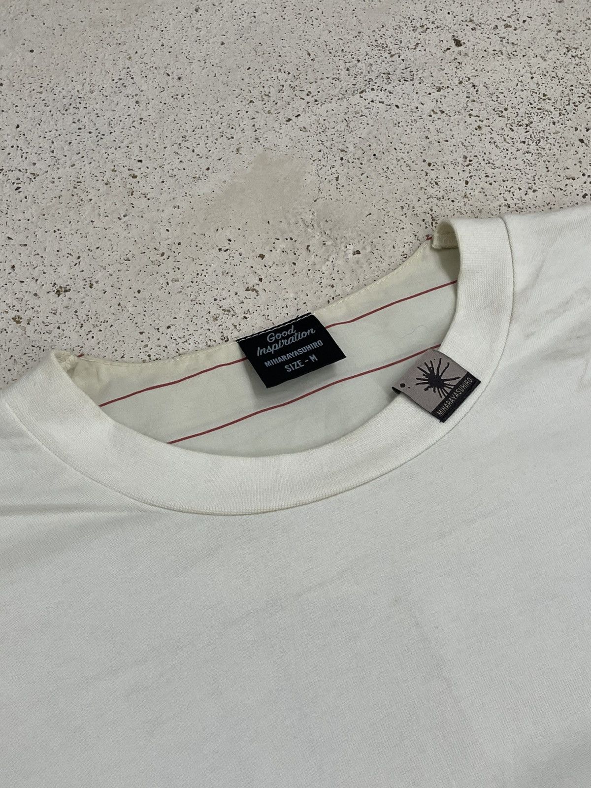 GU × Maison MIHARA YASUHIRO Cream Oversize Baseball Jersey Im Future Good Inspiration Size US M / EU 48-50 / 2 - 7 Thumbnail