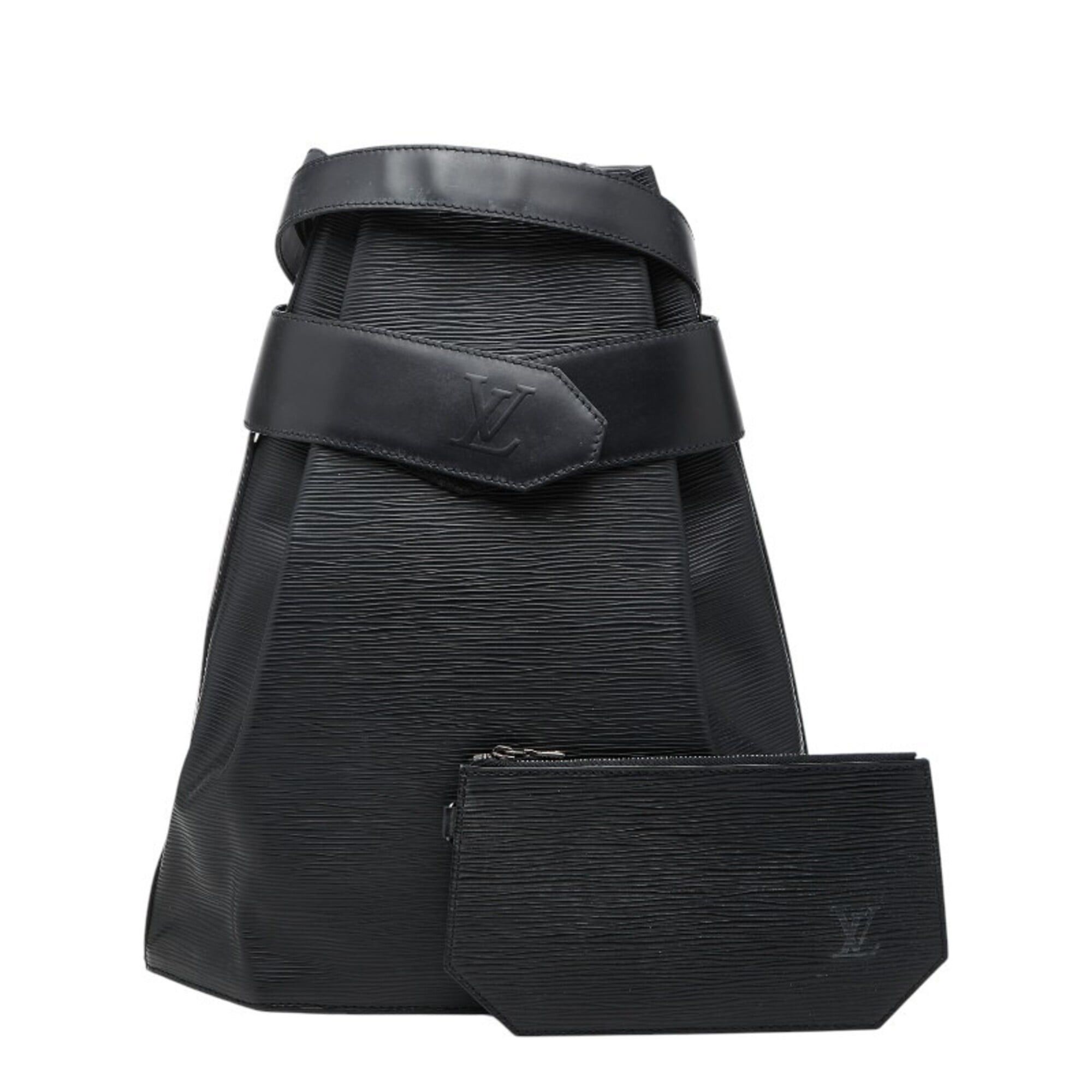 Louis Vuitton Louis Vuitton Epi Sac Depaule GM One-Shoulder Bag Handbag M80155 Noir Black Leather Women's LOUIS VUITTON Size ONE SIZE - 1 Thumbnail
