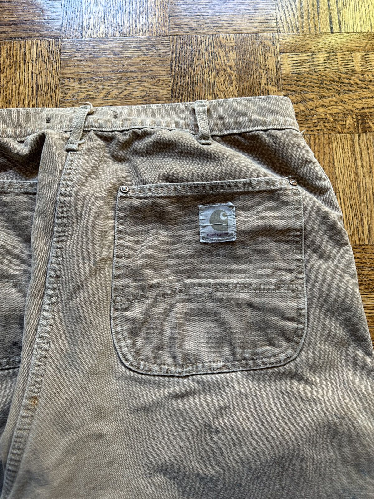 Carhartt Vintage 70s Carhartt Quilt Lined Snap Button Work Pants Size US 36 / EU 52 - 1 Thumbnail