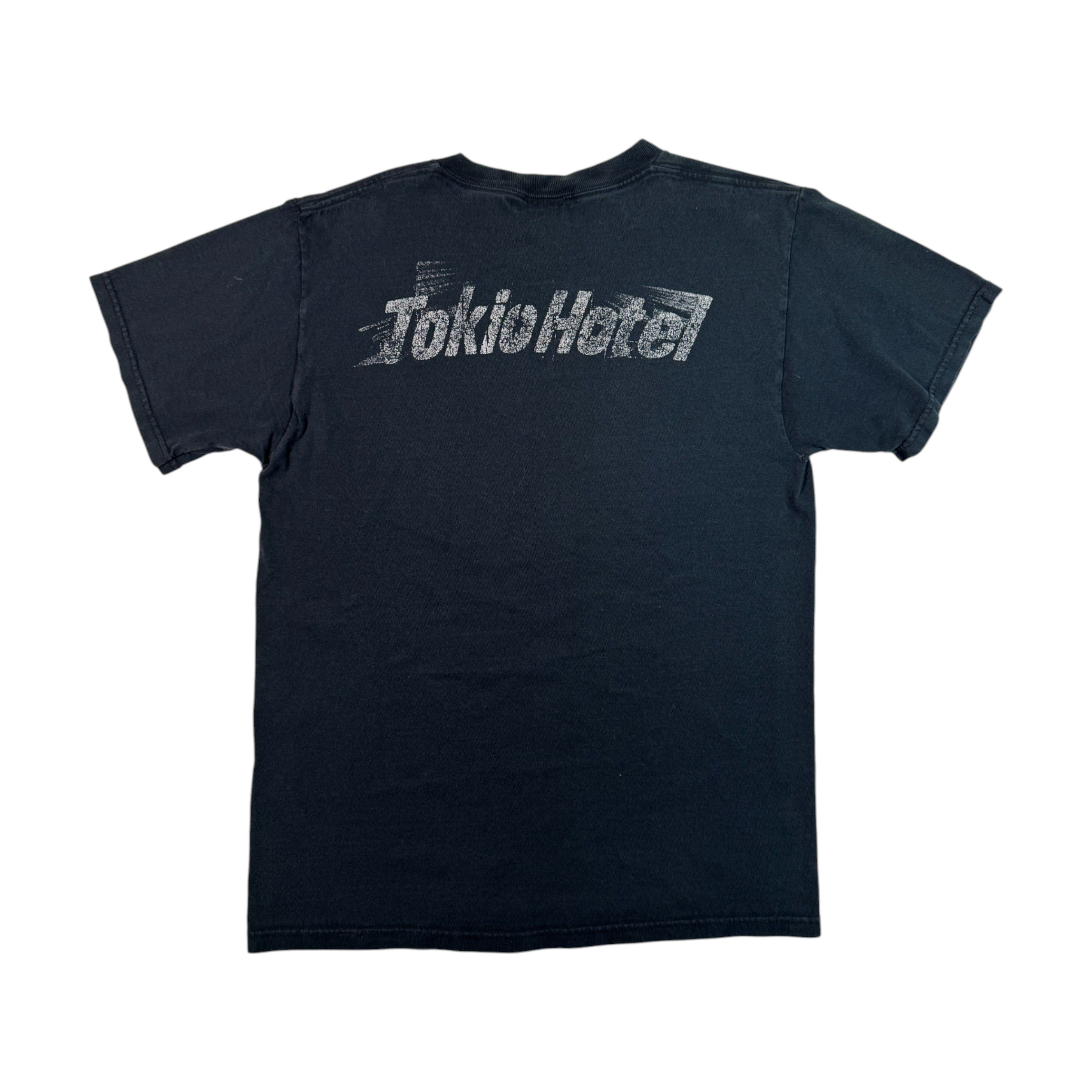 Band Tees × Vintage Vintage 00s Tokio Hotel T-shirt Y2k Emo Alternative Rock Tee Size US S / EU 44-46 / 1 - 2 Thumbnail