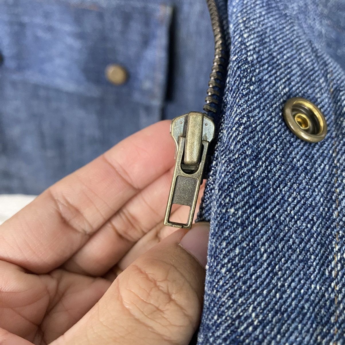 Japanese Brand Vintage Chore Work Denim Jacket Nalliya Issey Miyake Size US M / EU 48-50 / 2 - 18 Thumbnail
