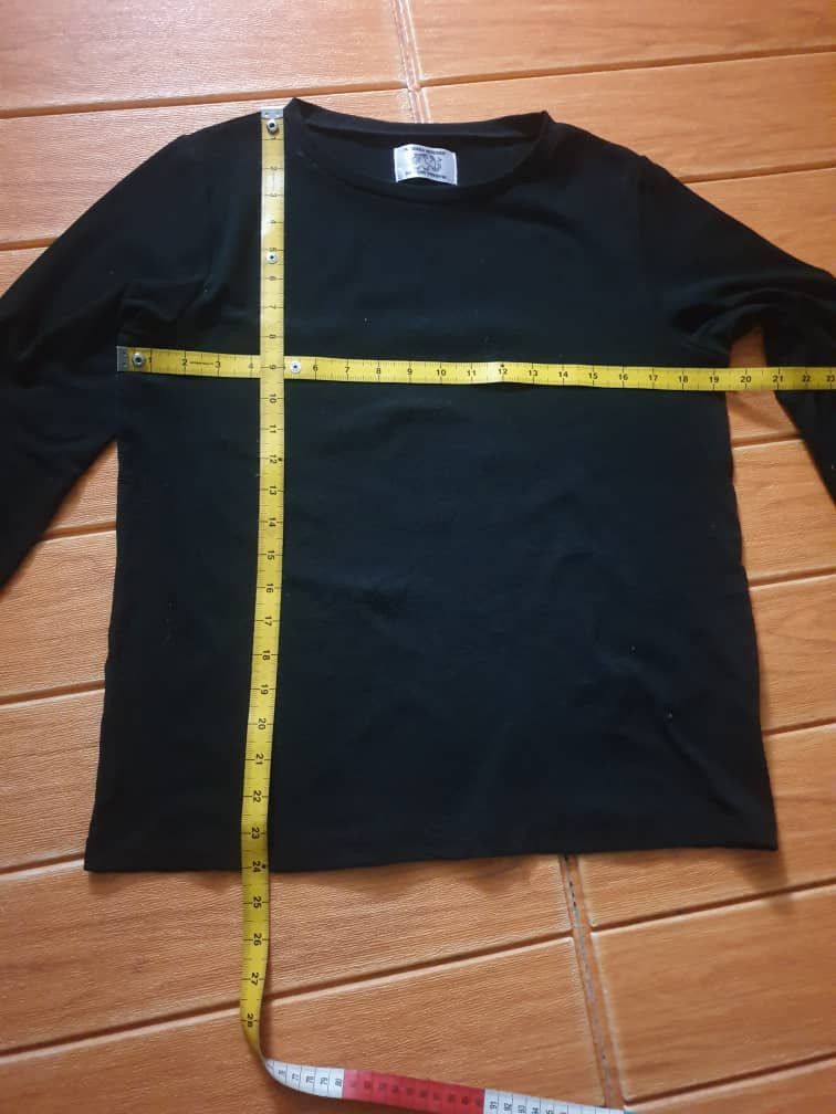 Japanese Brand Mahara modern longsleeve black Shirt Size L / US 10 / IT 46 - 5 Thumbnail