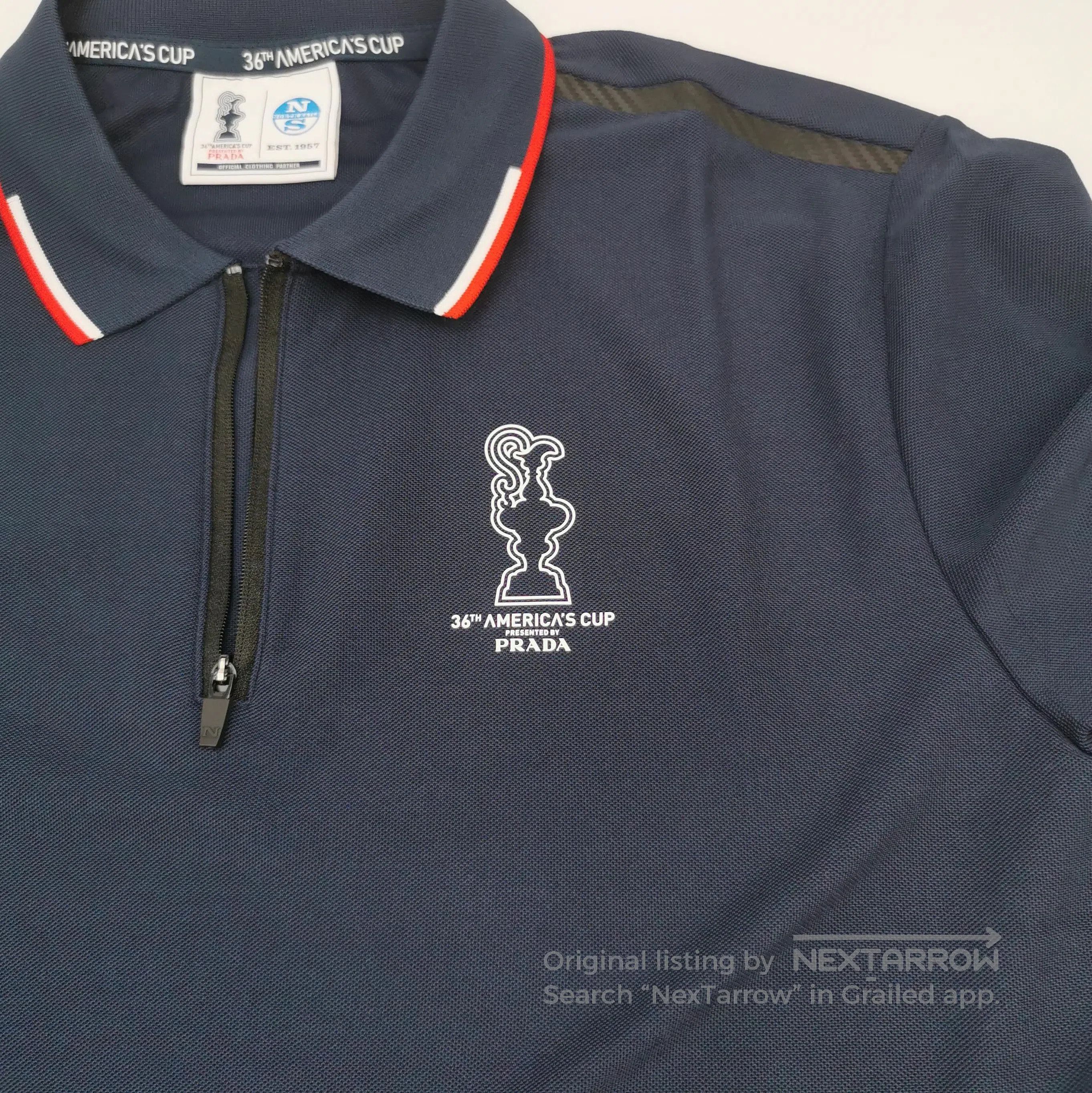 Prada Prada Color Block Striped Polo T. Size M / US 6-8 / IT 42-44 - 4 Thumbnail
