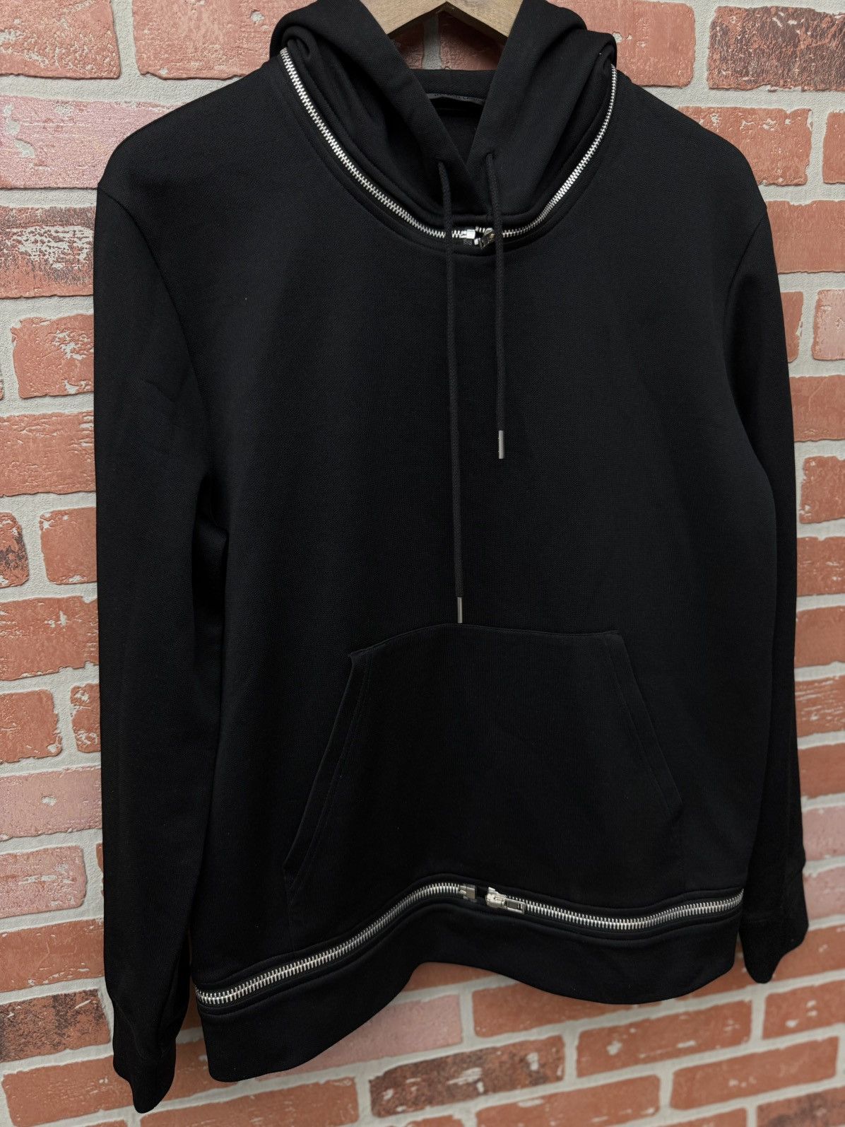 Helmut Lang Helmut Lang Hoodie Black Size M Black Zipper Size US M / EU 48-50 / 2 - 3 Thumbnail