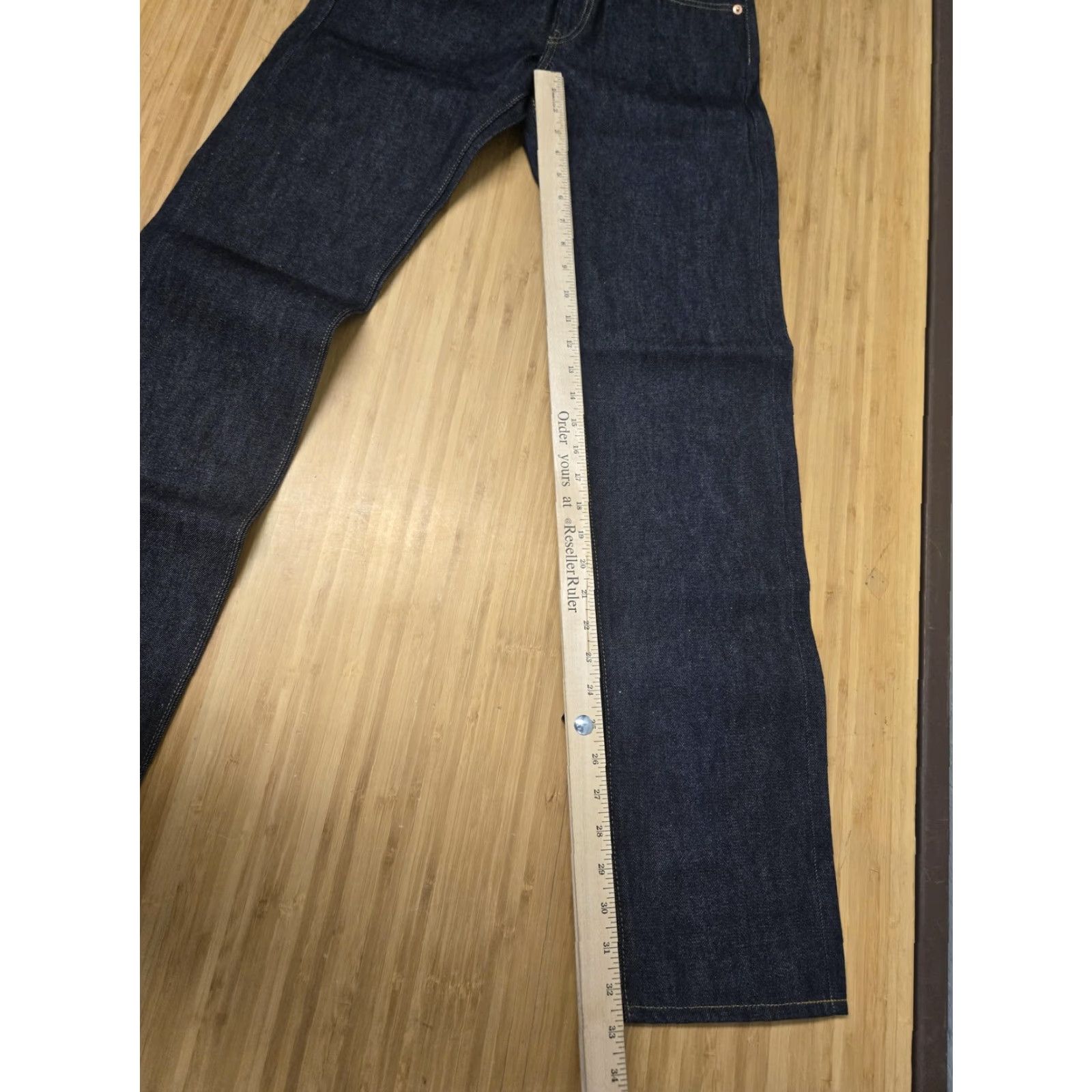 Levi's VINTAGE Levi's 501Z XX Jeans Mens 28x34 Raw Selvedge Denim Dark Blue 1954 LVC Vintage Size US 28 / EU 44 - 7 Thumbnail