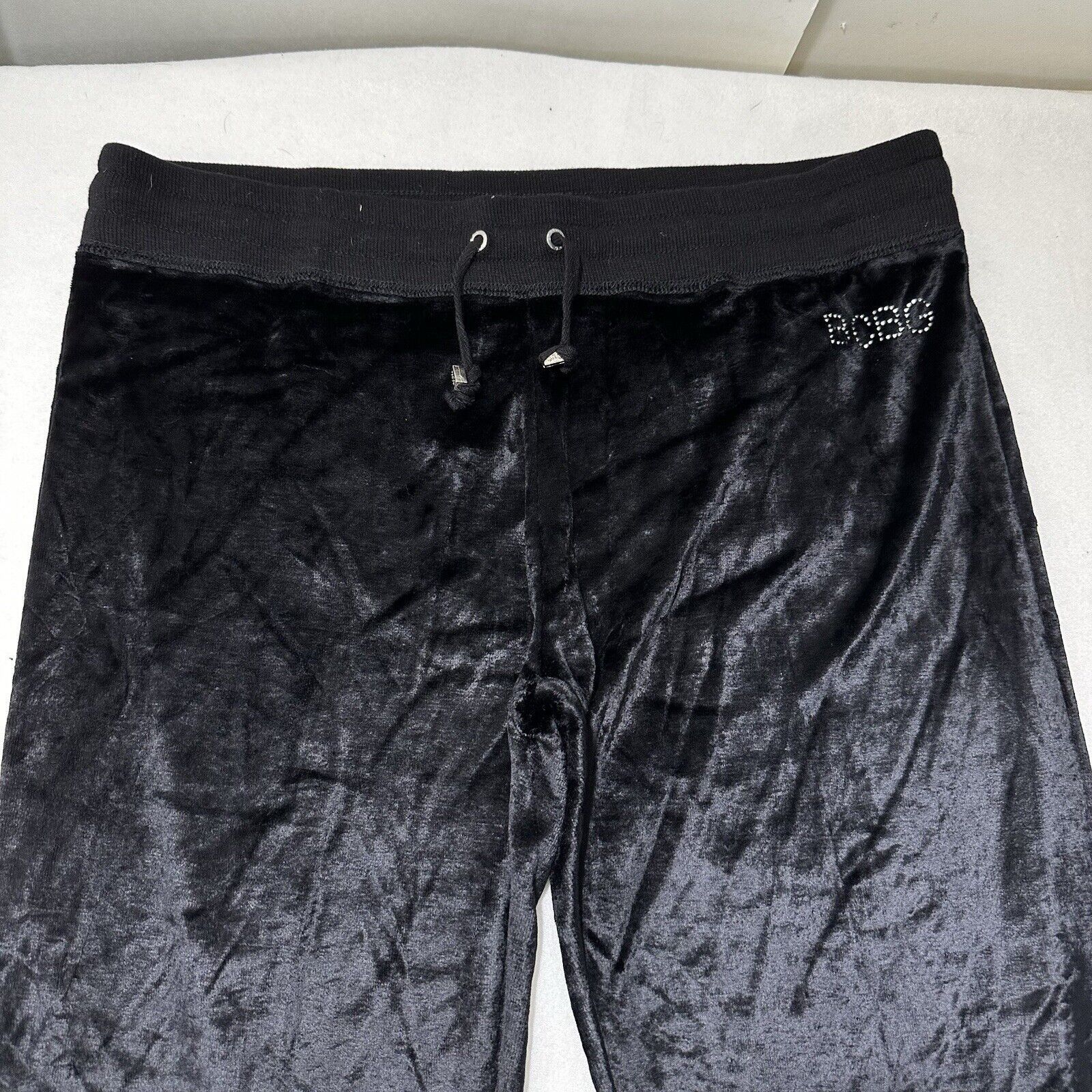 Bcbgmaxazria BCBG Max Azria XL Velour Sweatpants 22" Inseam Rhinestone Size 40" / US 18 - 2 Thumbnail