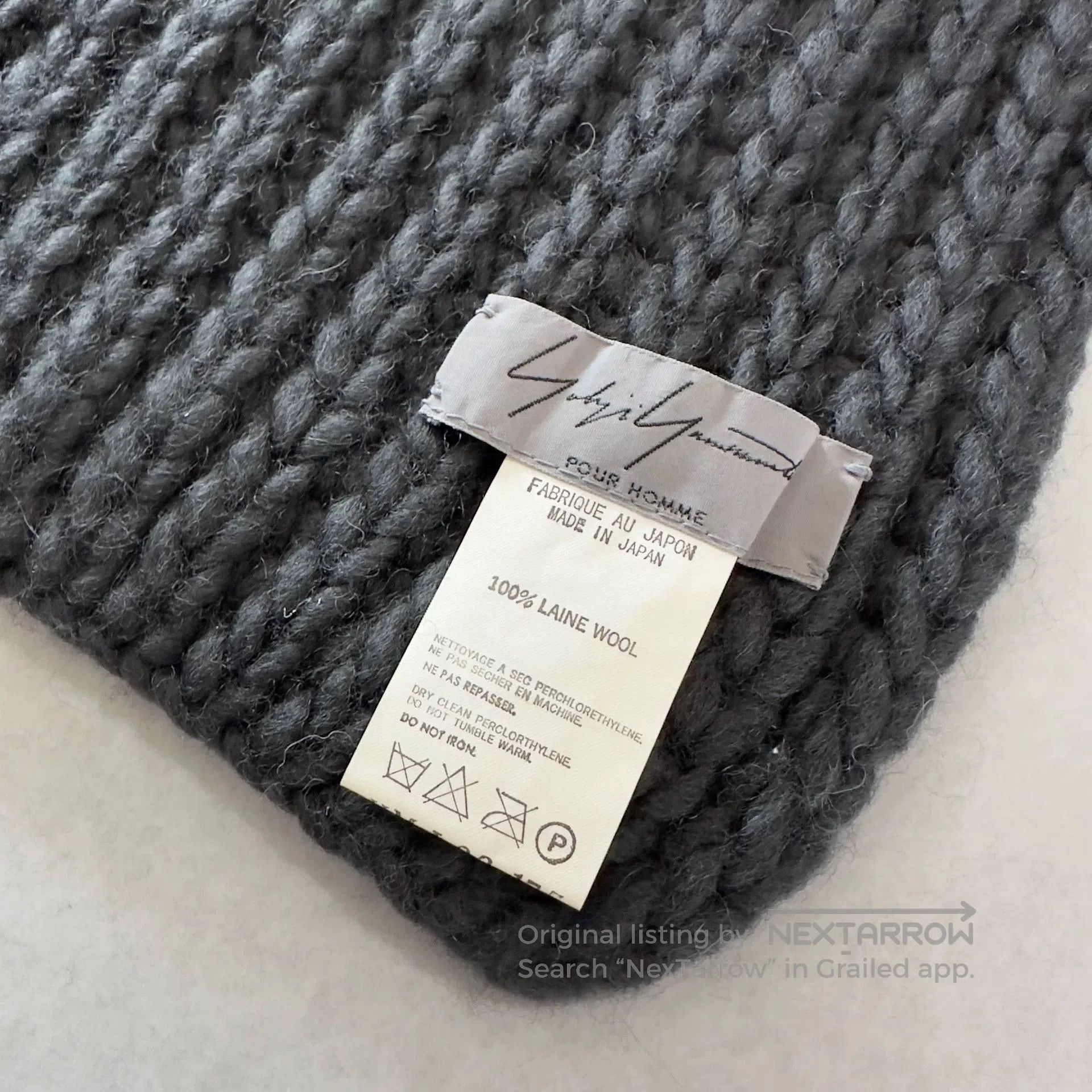 Yohji Yamamoto handmade woven scarf by Yohji Yamamoto. Size ONE SIZE - 2 Thumbnail