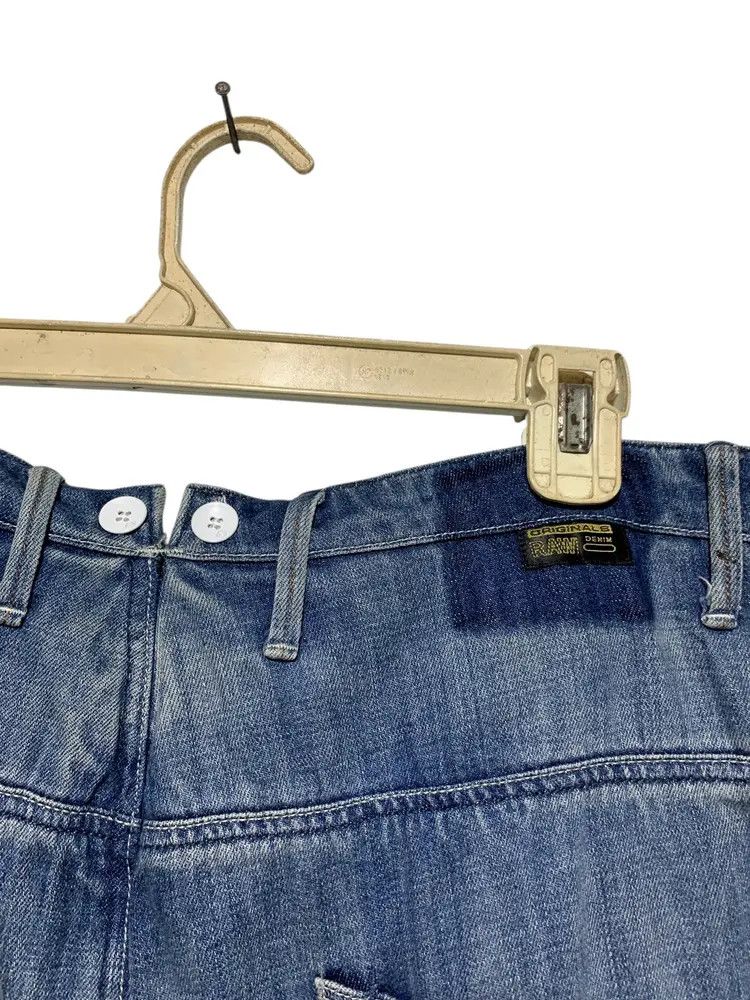 G-Star G Star Raw Denim J cut suspender patch sashiko stitch jeans Size US 34 / EU 50 - 10 Thumbnail