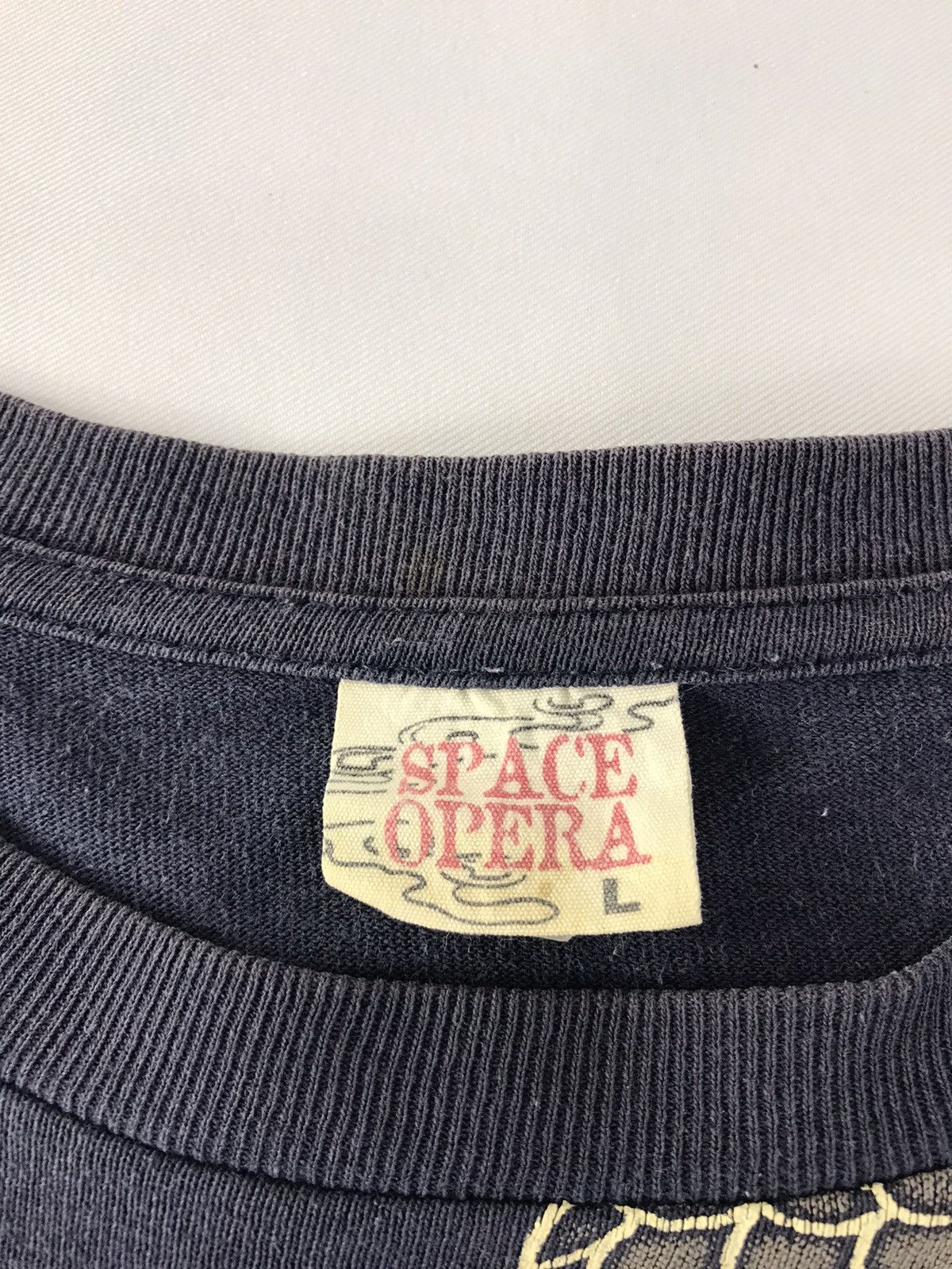 Japanese Brand Vtg Space Opera Faded Colour Big Logo Dragon Long Sleeve Size US L / EU 52-54 / 3 - 6 Thumbnail