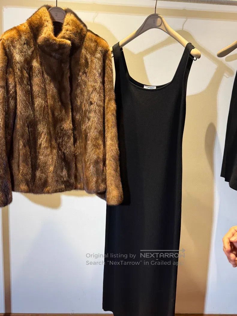 The Row The Row Black Knit Dress Size S / US 4 / IT 40 - 1 Thumbnail