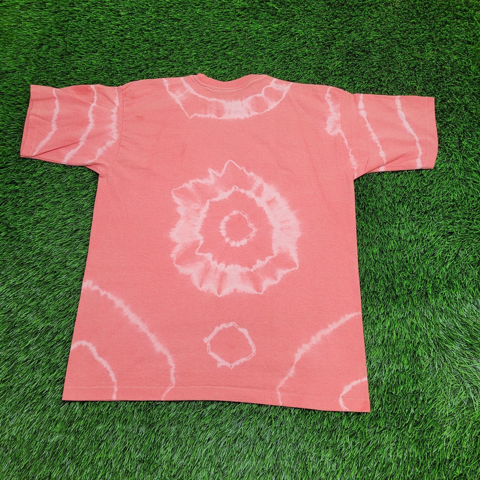 Vintage VTG 90s Tie Dye T-Shirt Women Large USA Single Stitch Hippie Size L / US 10 / IT 46 - 5 Thumbnail