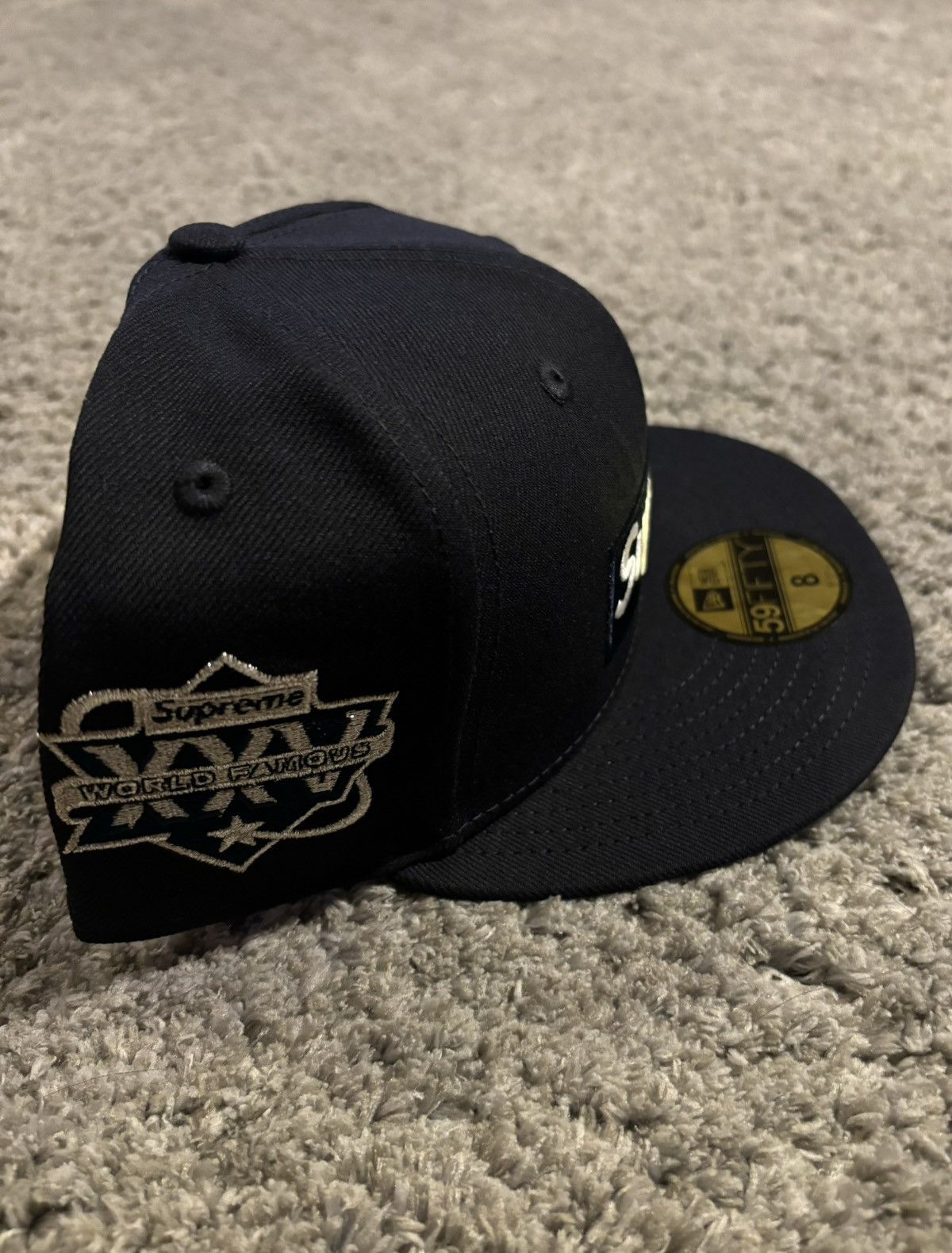 New Era × Supreme Supreme New Era Championships Box Logo Hat Size ONE SIZE - 2 Thumbnail