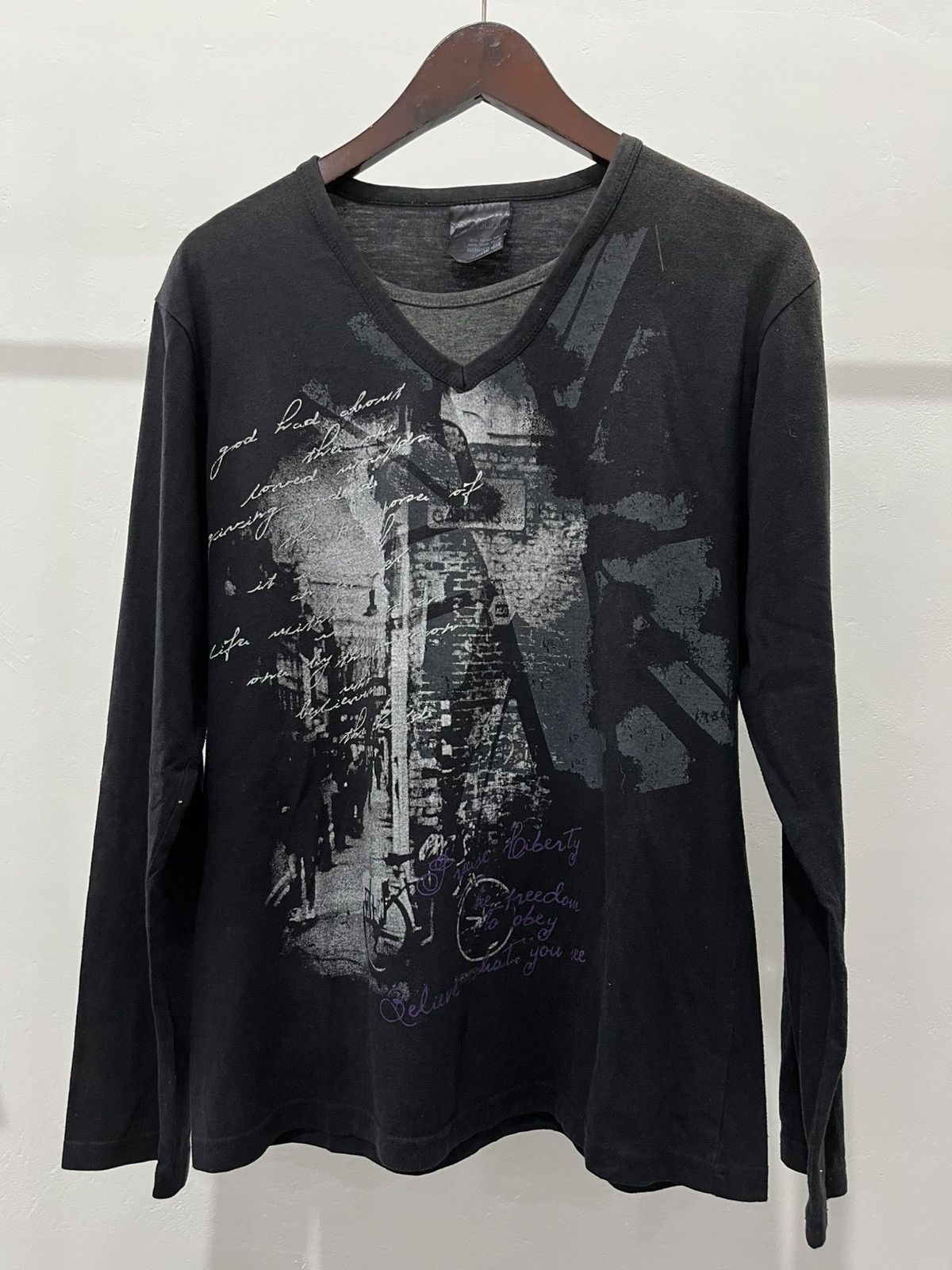 If Six Was Nine I6W9 NO. HELL LIKE A HEAVEN-D L/S TEE | Grailed