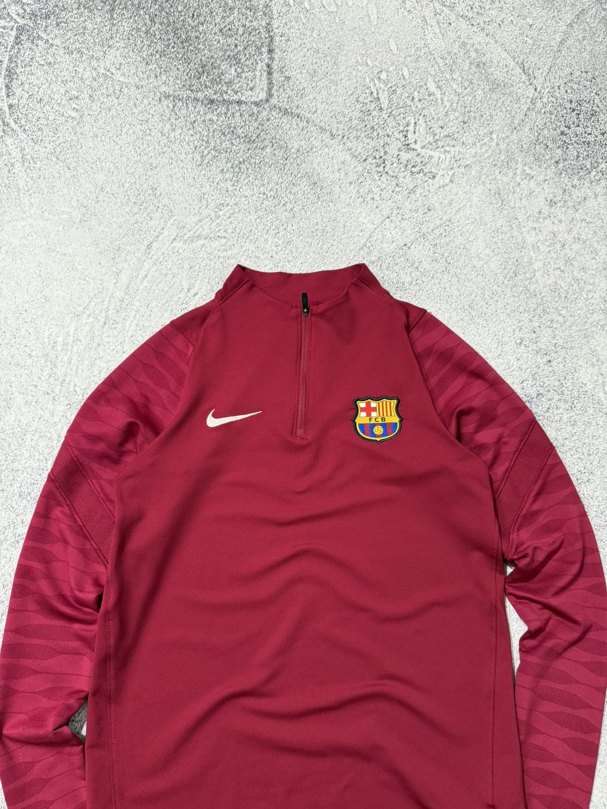 Nike Nike FC Barcelona Training Long Sleeve Soccer Jersey Size US S / EU 44-46 / 1 - 3 Thumbnail