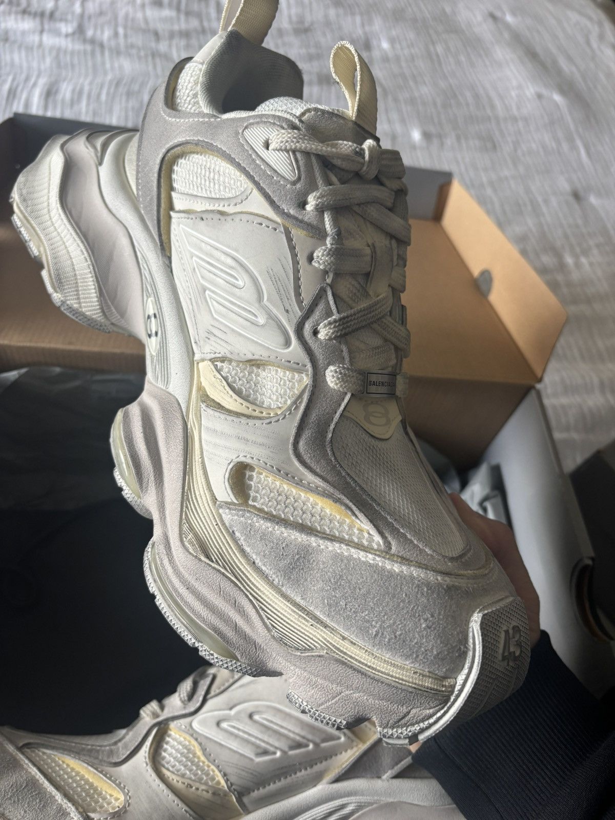 Balenciaga BALENCIAGA CARGO SNEAKERS Size US 10 / EU 43 - 14 Thumbnail