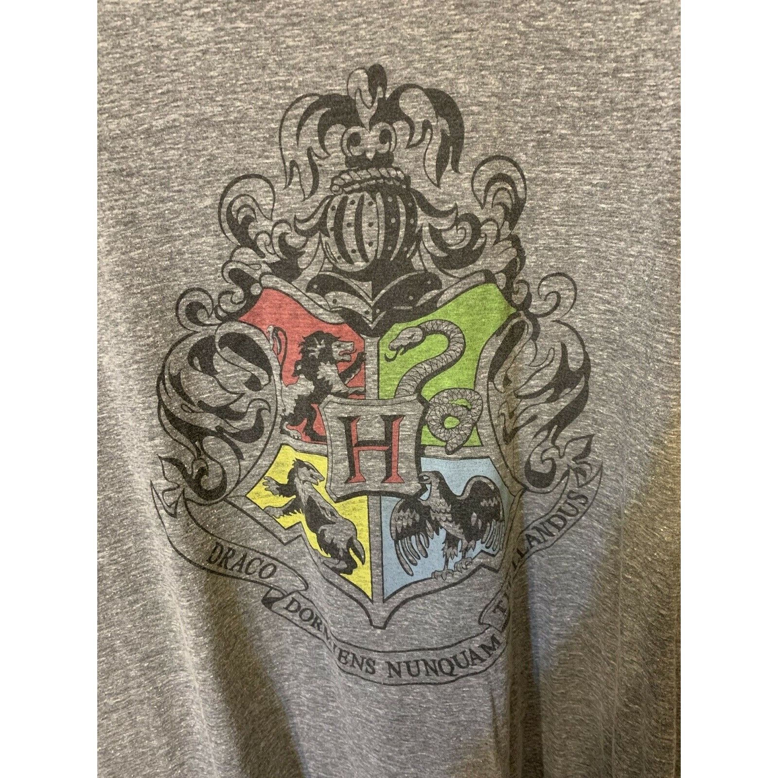 Other Harry Potter Men’s Sz 2XL Gray T-shirt Draco Dormiens Nunqua Size US XXL / EU 58 / 5 - 4 Thumbnail