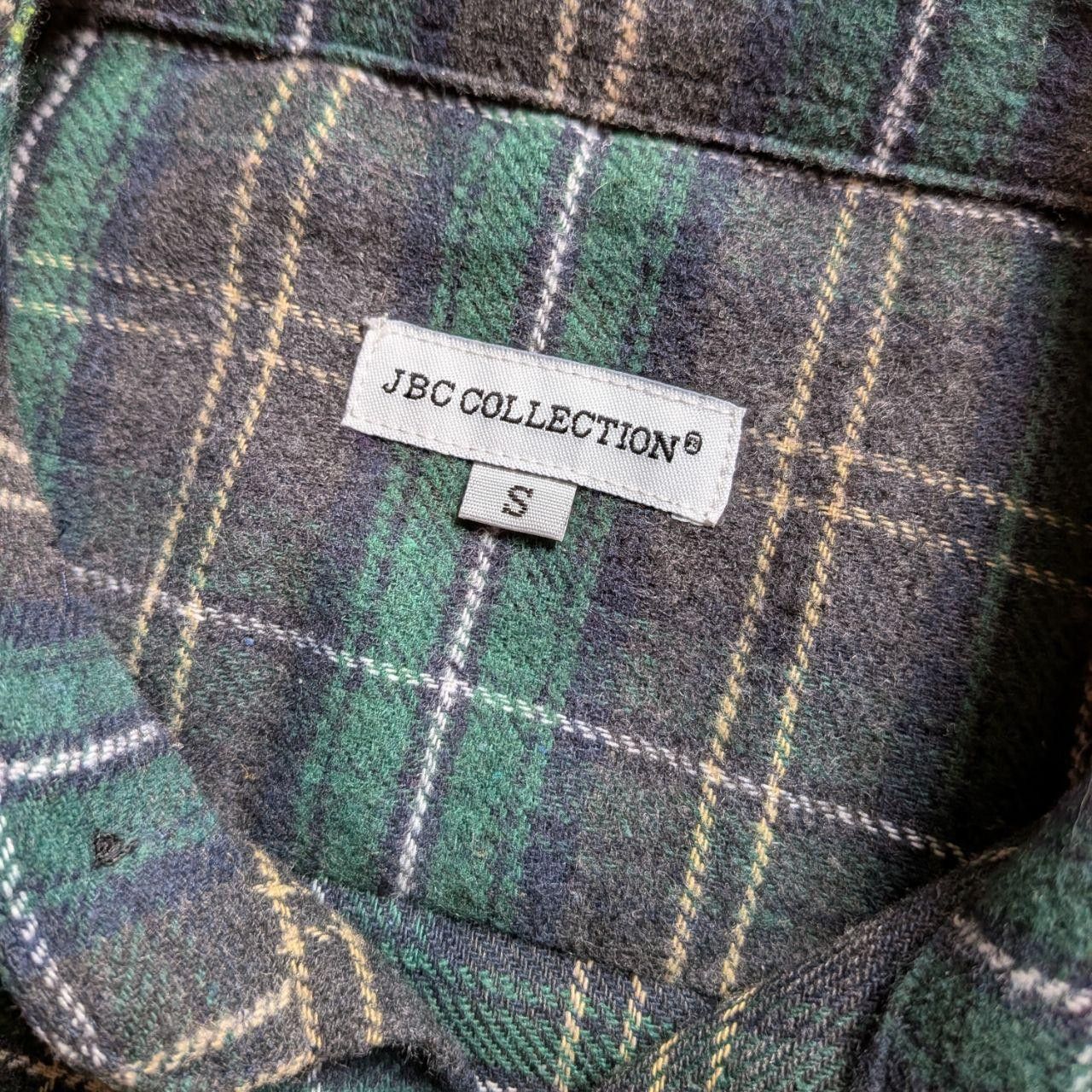 Other JBC Collection Green Check Long Sleeve Flannel Shirt Size US S / EU 44-46 / 1 - 4 Thumbnail