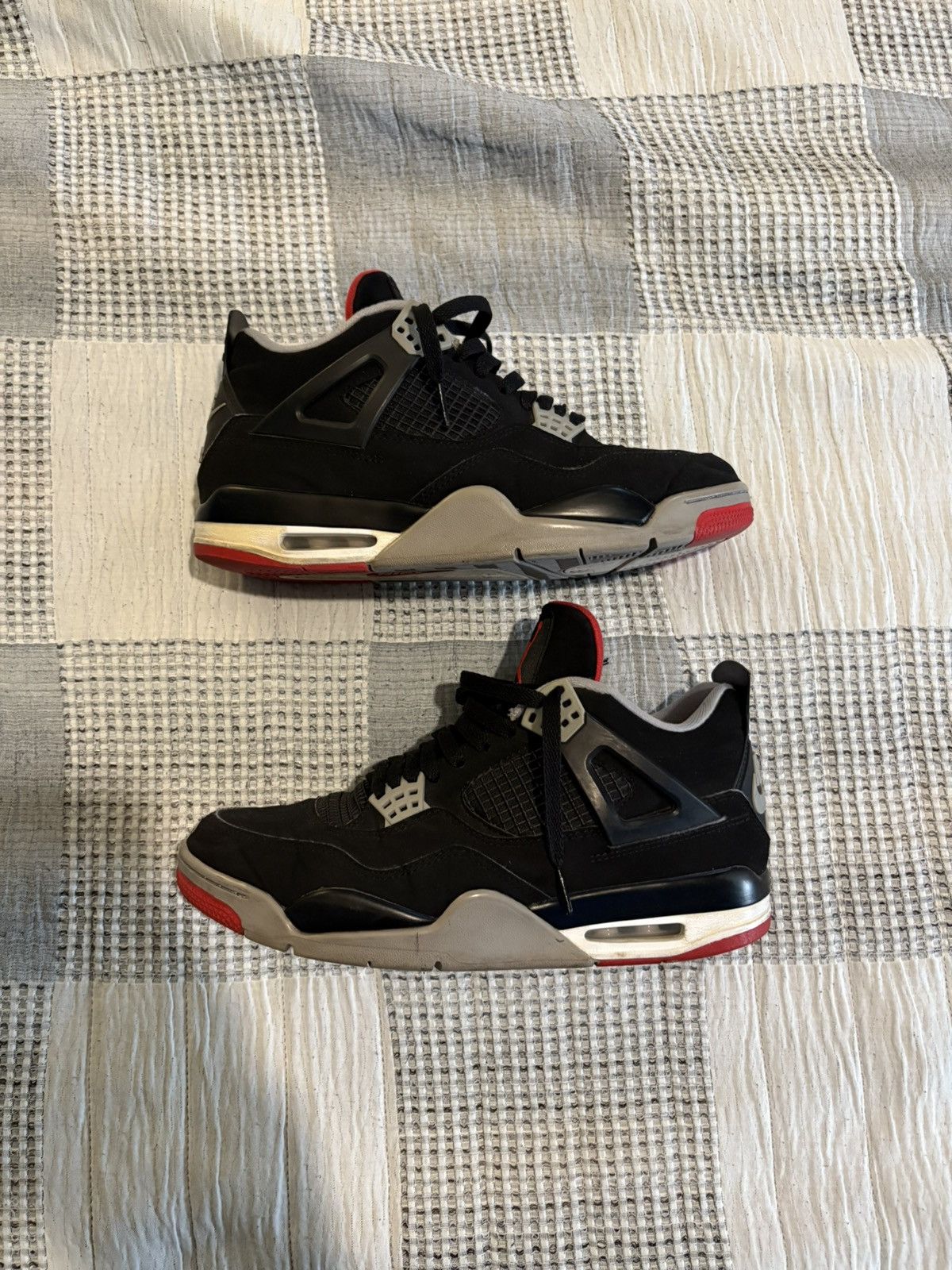 Jordan Brand Air Jordan 4 Bred Size US 10 / EU 43 - 1 Thumbnail