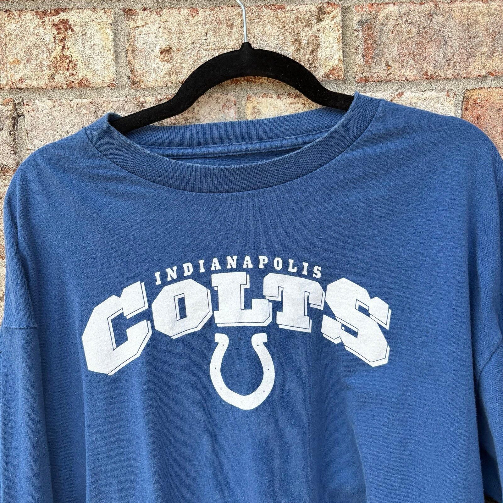NFL Vintage Indianapolis Colts Longsleeve Size US XL / EU 56 / 4 - 3 Thumbnail