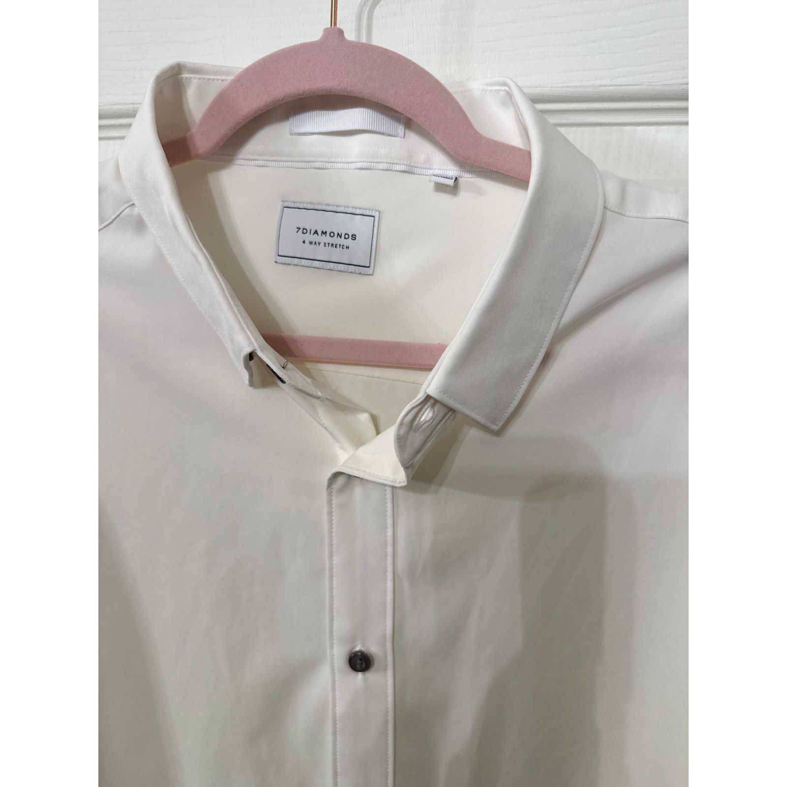7Diamonds 7 Diamonds Performance Wrinkle Resistant Button Up Shirt,XXL Size US XXL / EU 58 / 5 - 5 Thumbnail