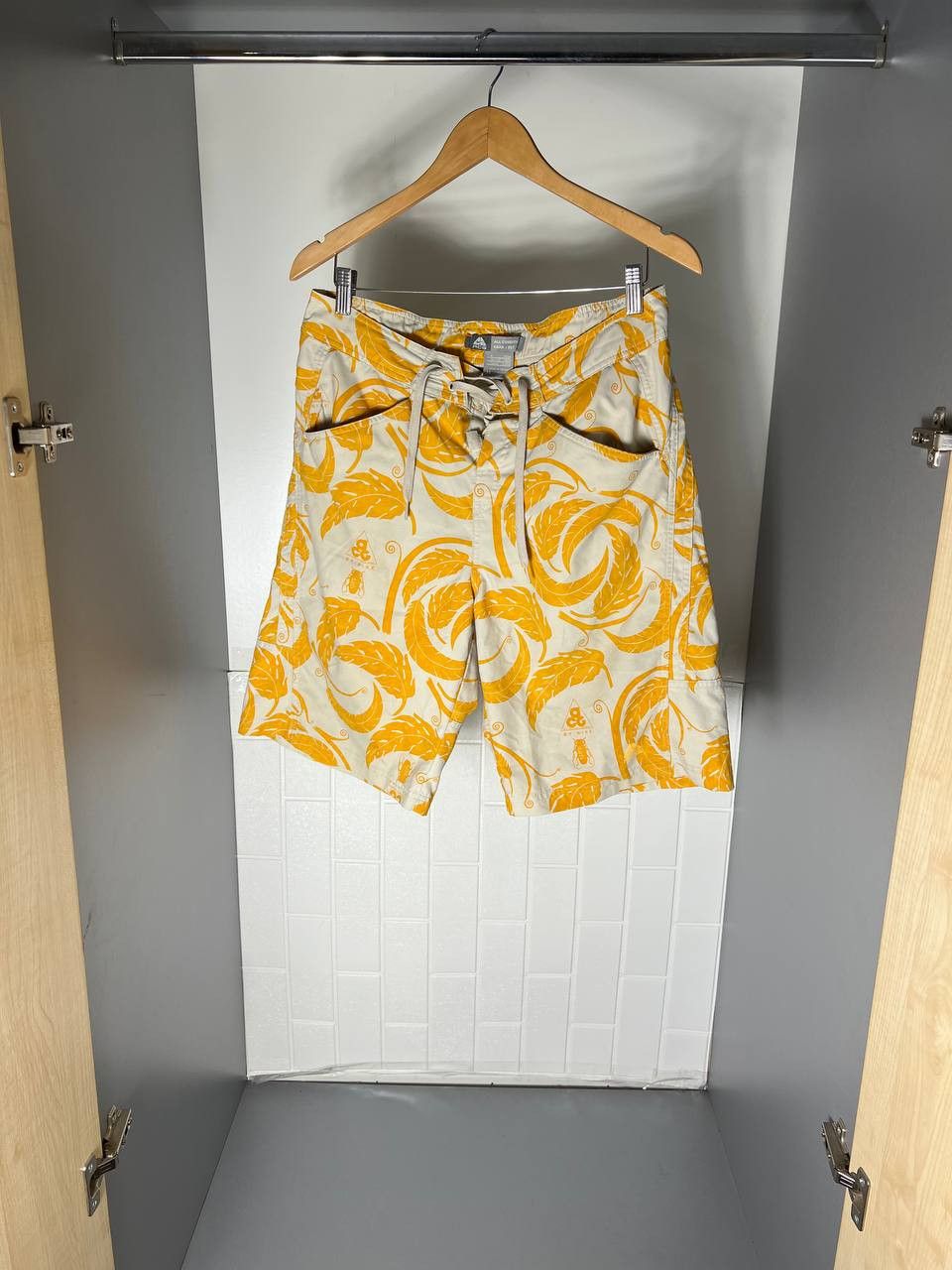 Nike ACG VINTAGE NIKE ACG RETRO DESIGNER SURF SHORTS DRILL Y2K 90s Size US 32 / EU 48 - 3 Thumbnail