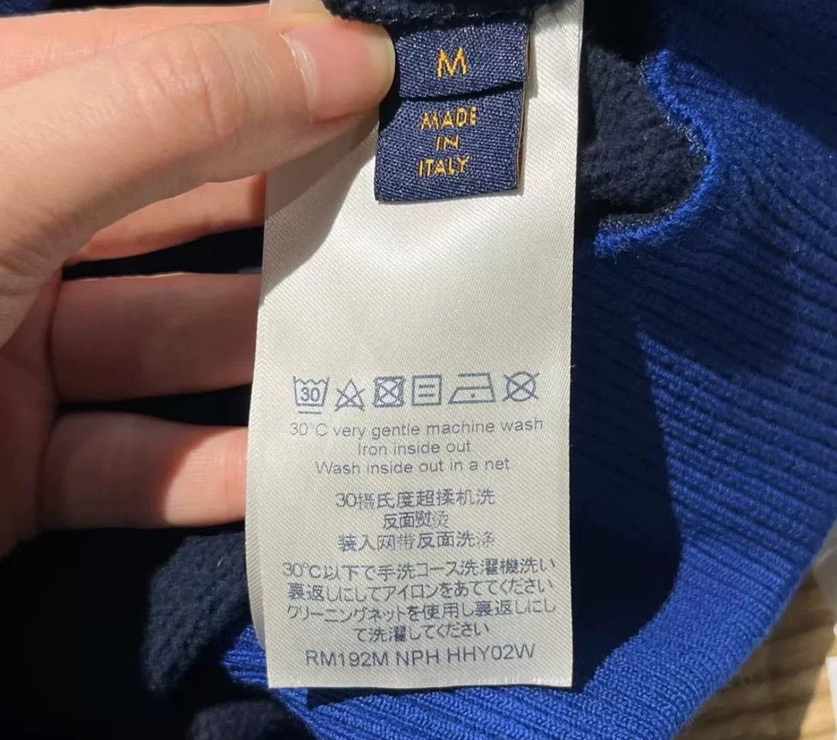 Louis Vuitton Louis Vuitton's latest blue and black color zipper jacket Size US M / EU 48-50 / 2 - 4 Thumbnail