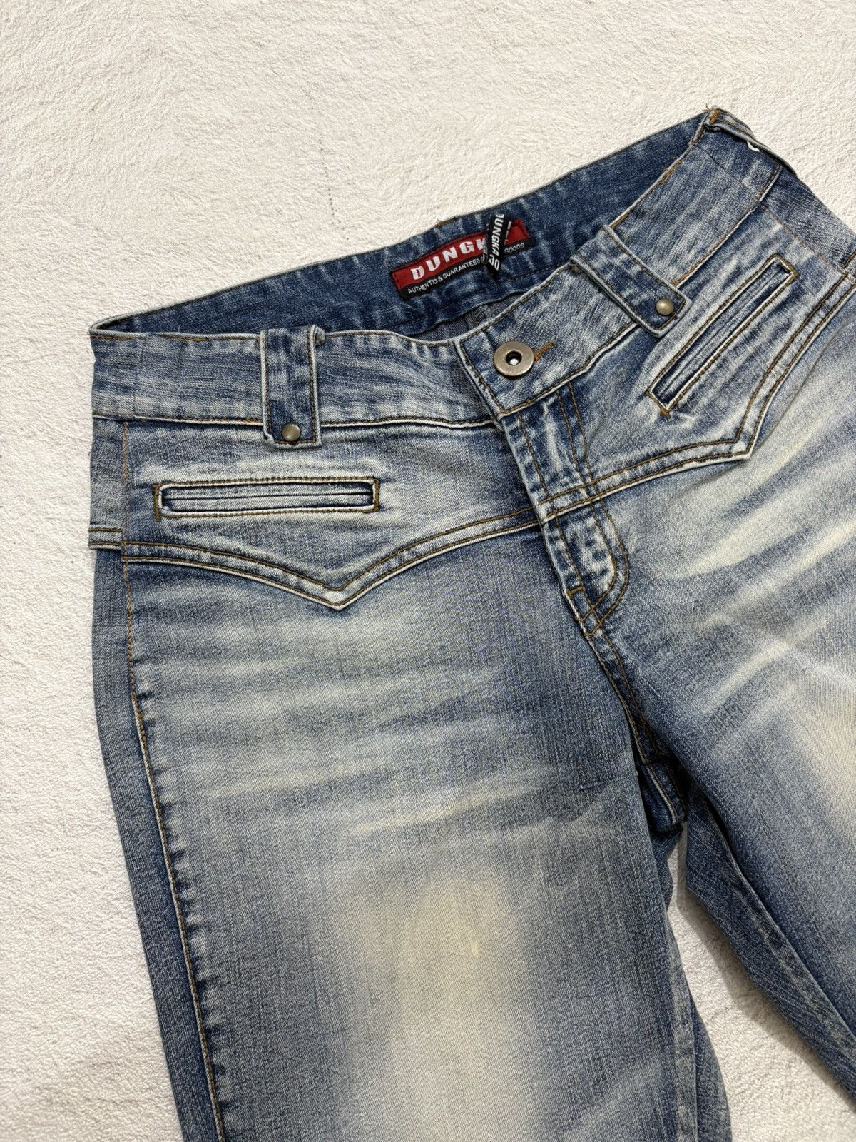 Hysteric Glamour 2000s Flared dongka wash japan denim pants y2k style Size US 28 / EU 44 - 3 Thumbnail