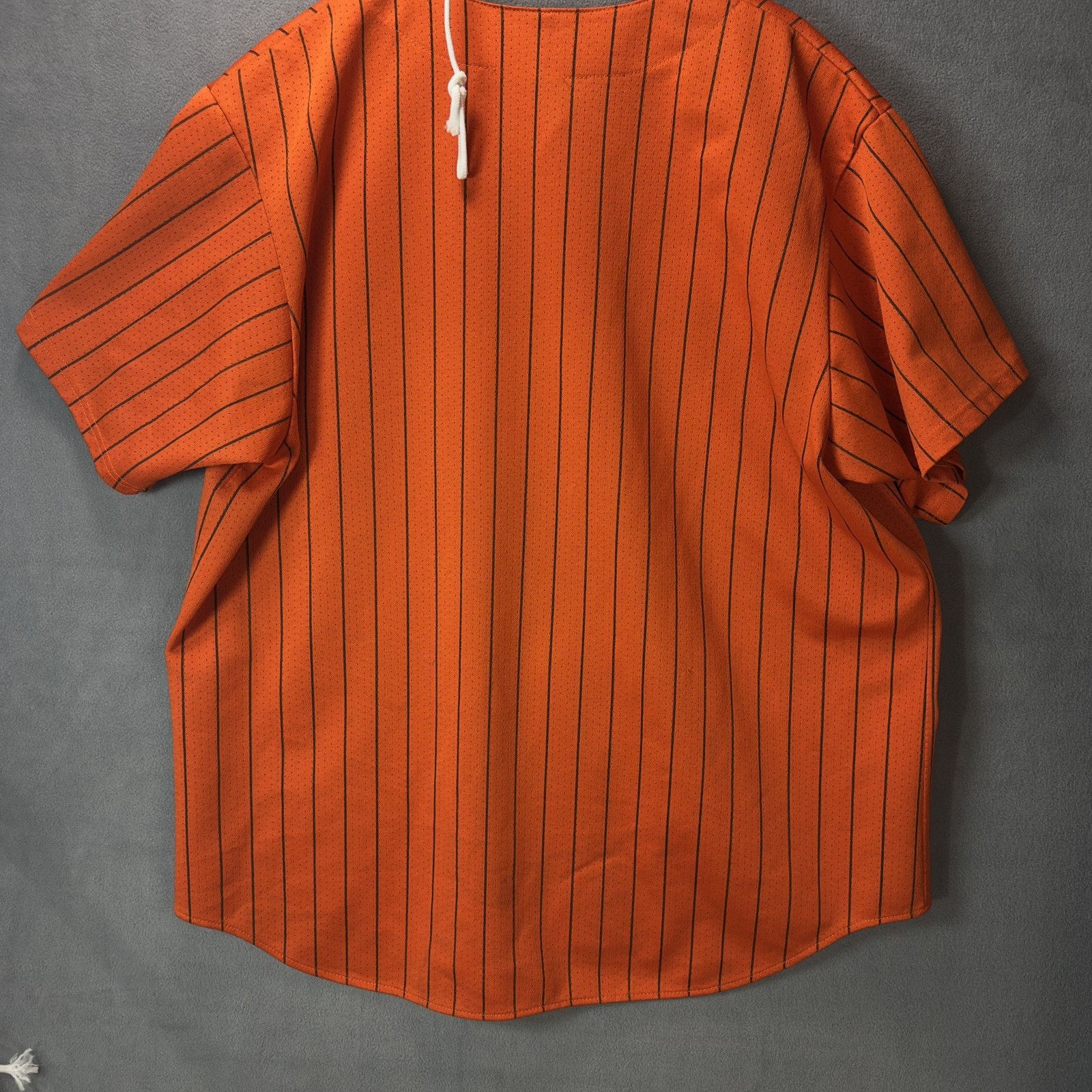 Majestic Yankees Tigers Collab Jersey Majestic Stitched Orange Rare Size 44 - 8 Thumbnail