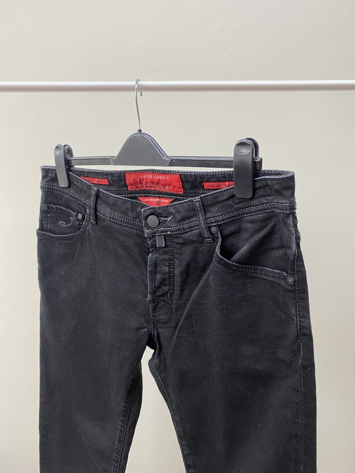 Jacob Cohen Vintage Jacob Cohen Black Pants Size US 35 - 4 Thumbnail