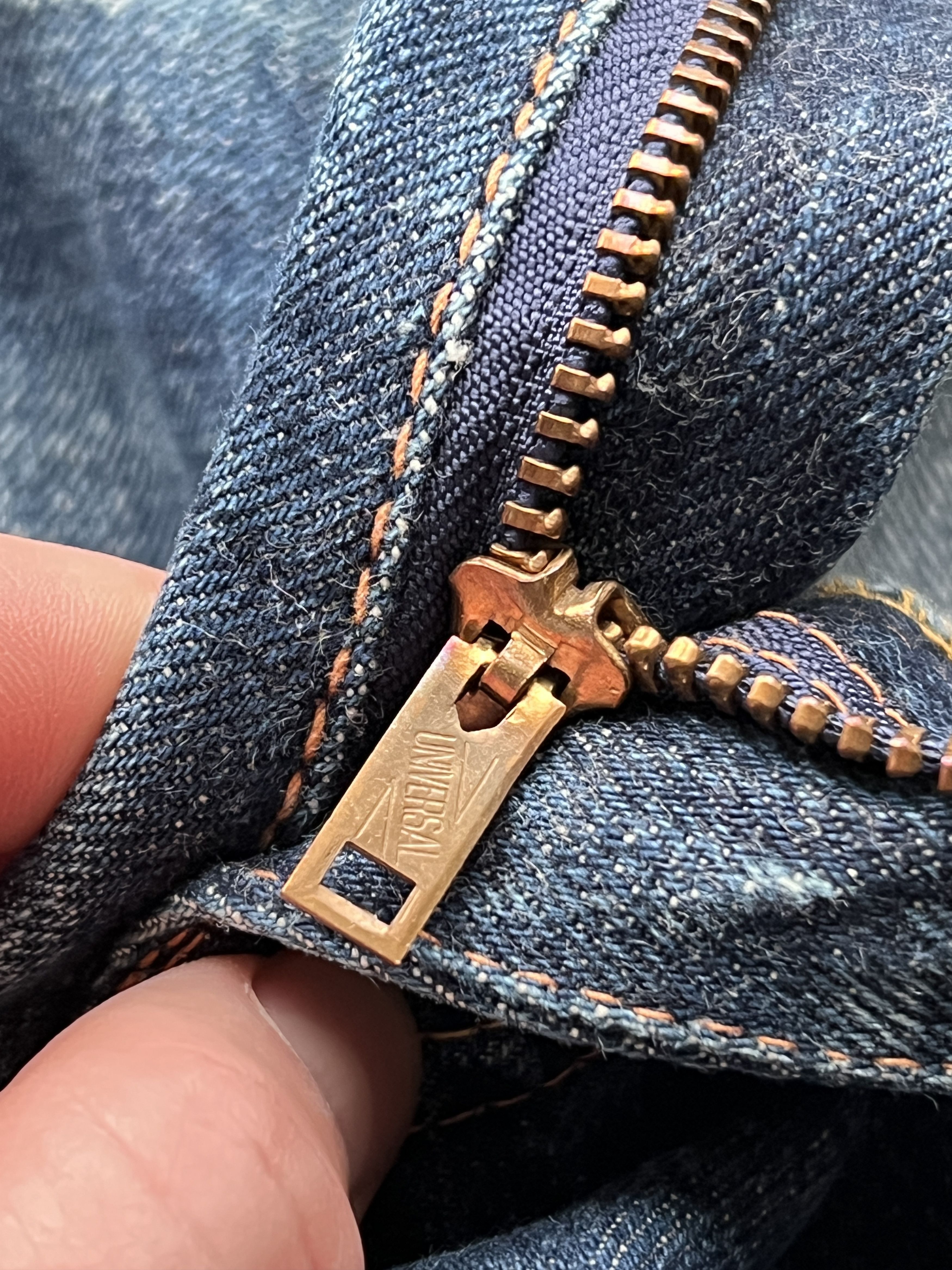 Evisu Rare Evisu selvage vintage lot 2001 faded denim archive y2k Size US 30 / EU 46 - 21 Thumbnail