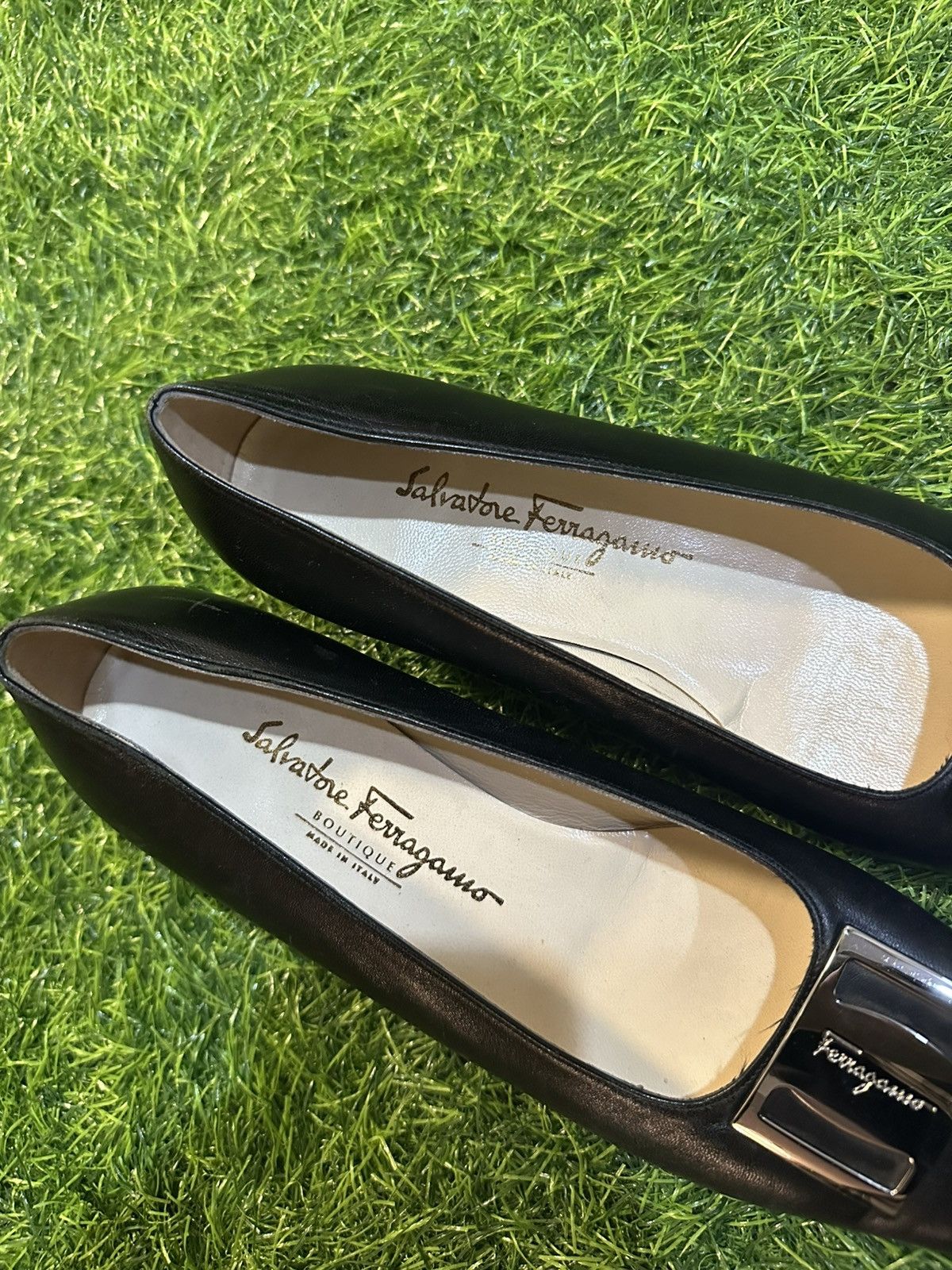 Salvatore Ferragamo Vintage Salvatore Ferragamo Heels Size 6.5 Size US 6.5 / IT 36.5 - 7 Thumbnail