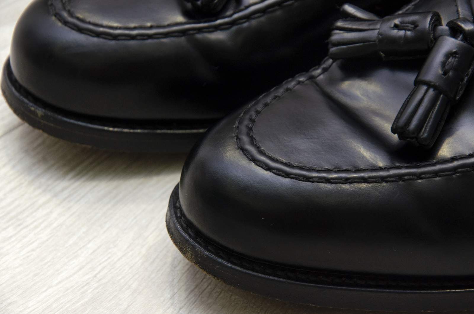 Berwick 1707 Loafers Berwik 8491-KP9 Cordovan Black Size 7 1/2 Size US 7.5 / EU 40-41 - 2 Thumbnail