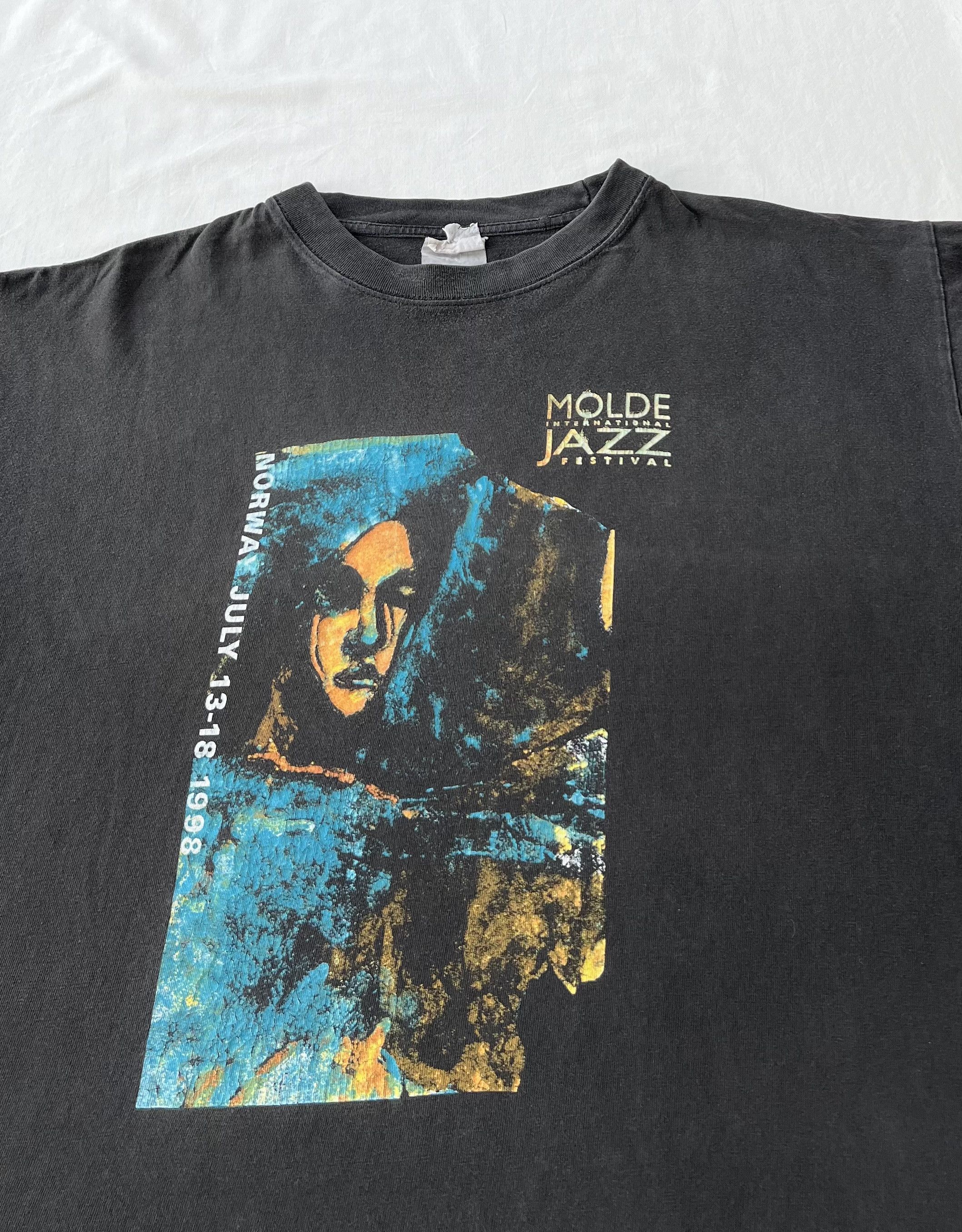 Vintage Vintage 1998 Molde International Jazz Festival MIJF T-shirt Size US XL / EU 56 / 4 - 3 Thumbnail