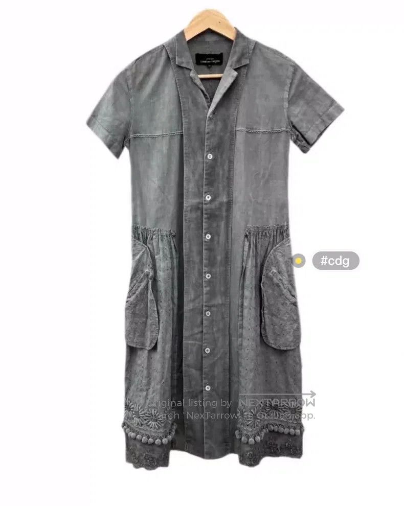 Comme des Garcons Comme Des Garcons Furry Material Patchwork Dress Size M / US 6-8 / IT 42-44 - 1 Thumbnail