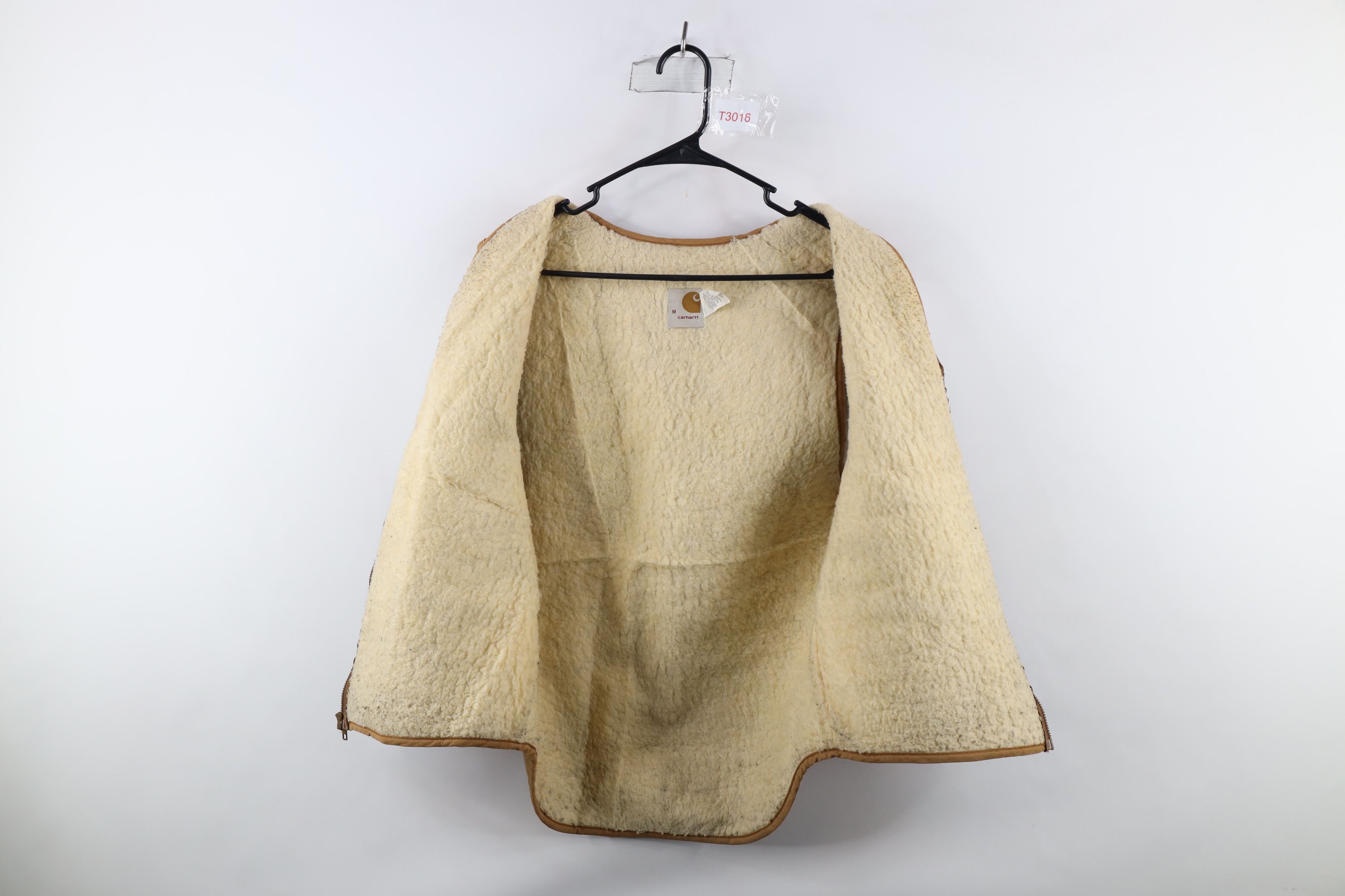Carhartt × Vintage Vintage 80s Carhartt Fleece Lined Canvas Vest Jacket USA Size US M / EU 48-50 / 2 - 9 Thumbnail