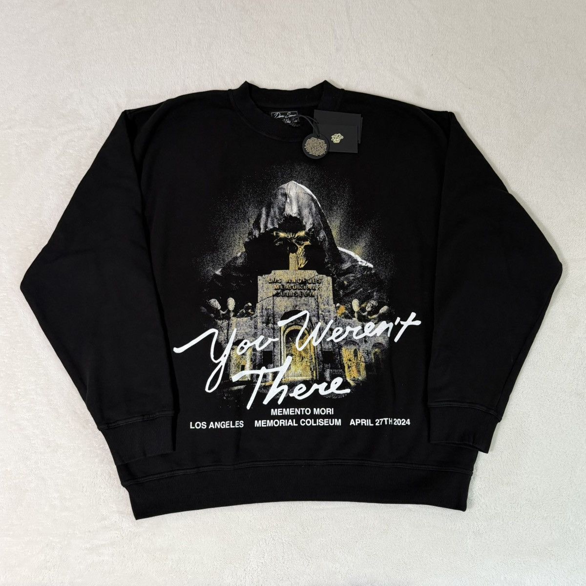 Darc Sport Darc Sport Memento Mori You Weren't There Tour Sweatshirt Size US XL / EU 56 / 4 - 1 Thumbnail