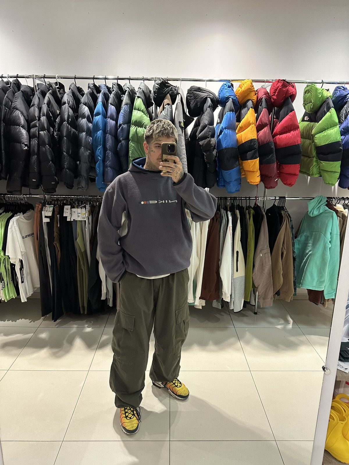 Nike × Vintage Nike fleece vintage ninja Size US L / EU 52-54 / 3 - 25 Thumbnail