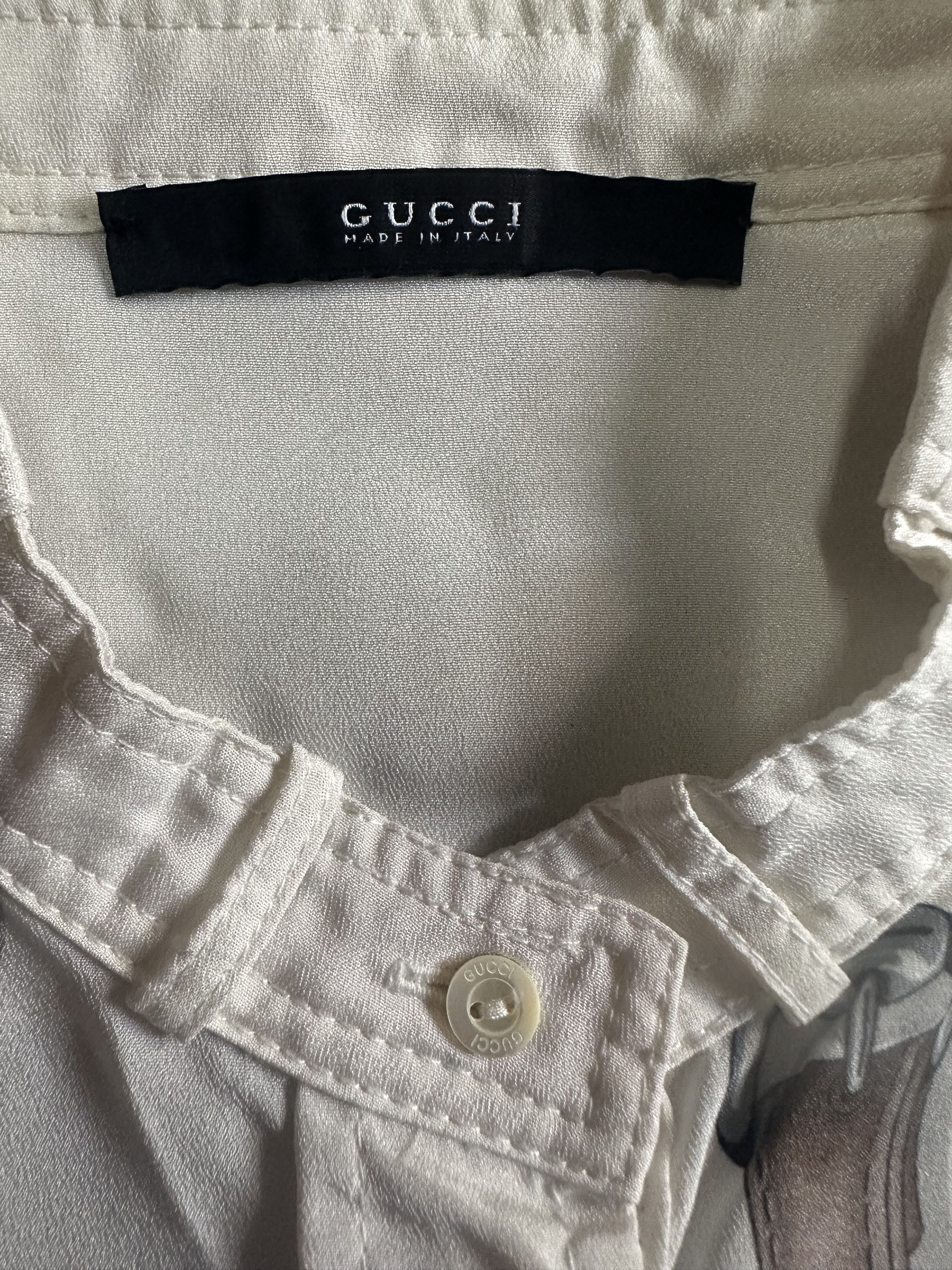Gucci 2011 Gucci Tom Ford Silk Size XS / US 0-2 / IT 36-38 - 6 Thumbnail
