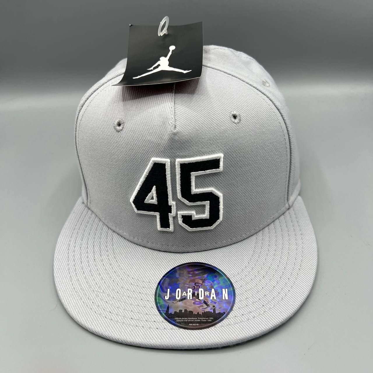 Jordan Brand Air Jordan Hat Men L-XL Baron 45 Stretch Fitted Cap New Size ONE SIZE - 1 Thumbnail