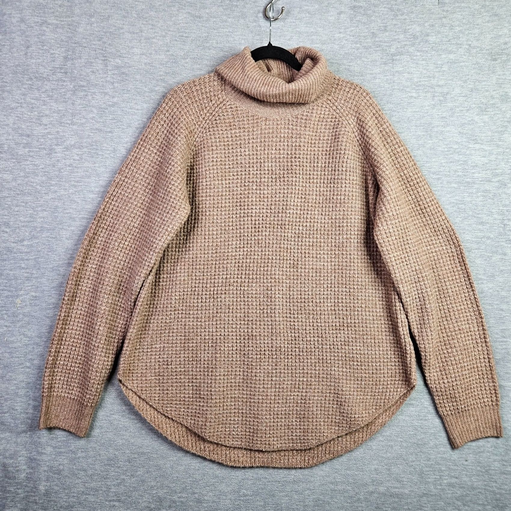 Vintage Kuhl XL Beige Turtleneck Sweater - Cozy Outdoor Pullover - Casual Womens Size XL / US 12-14 / IT 48-50 - 2 Thumbnail