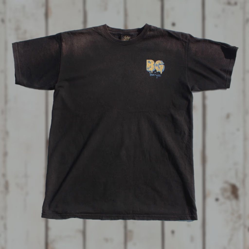Vintage VINTAGE Benny Gold T Shirt BG x Benjie Pizza Plane Jerks Black Medium SF Skateboarding Size US M / EU 48-50 / 2 - 1 Thumbnail