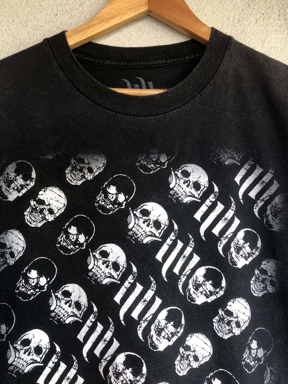 Affliction × Vintage Vintage Y2K Hart & Huntington Skulls Design Tee Size US L / EU 52-54 / 3 - 2 Thumbnail