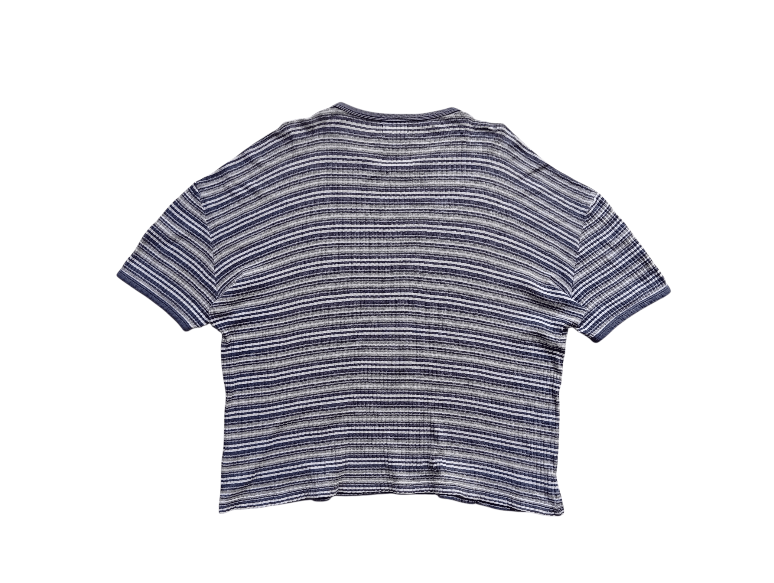Vintage Vintage Guess ? stripe knit tshirt Size US L / EU 52-54 / 3 - 5 Thumbnail