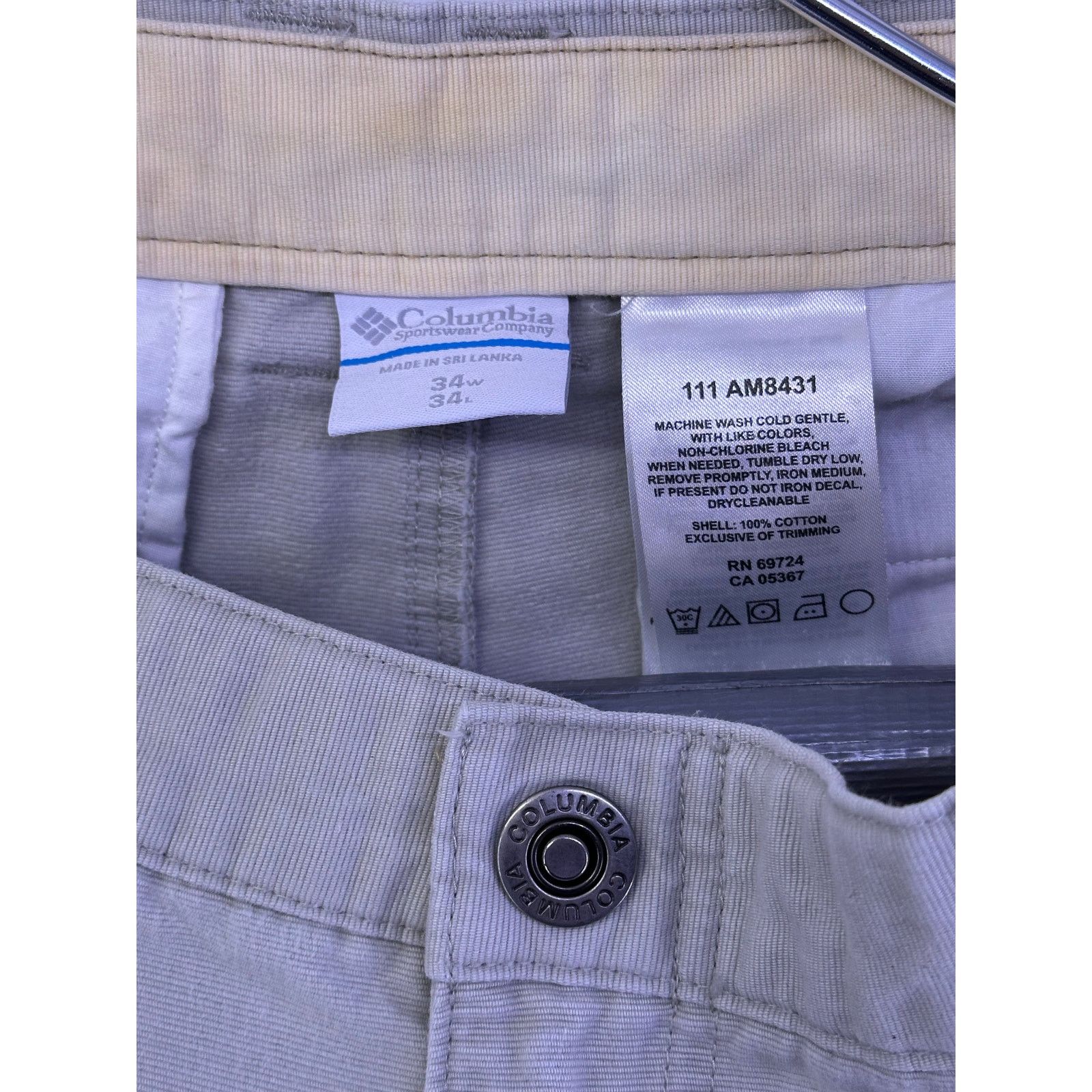 Columbia Vintage Columbia Sportswear Co. Beige Jeans Size 34 Size US 34 / EU 50 - 5 Thumbnail