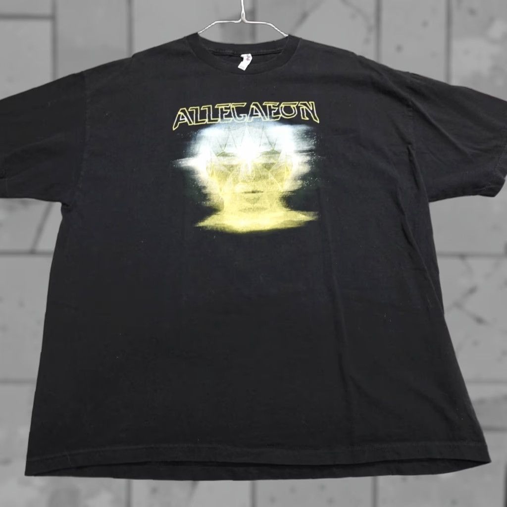 Gildan Gildan Allegaeon Shirt Black 2XL Short Sleeve Crew Neck Cotton Mens Heavy Metal Band T-Shirt Size US XXL / EU 58 / 5 - 1 Thumbnail