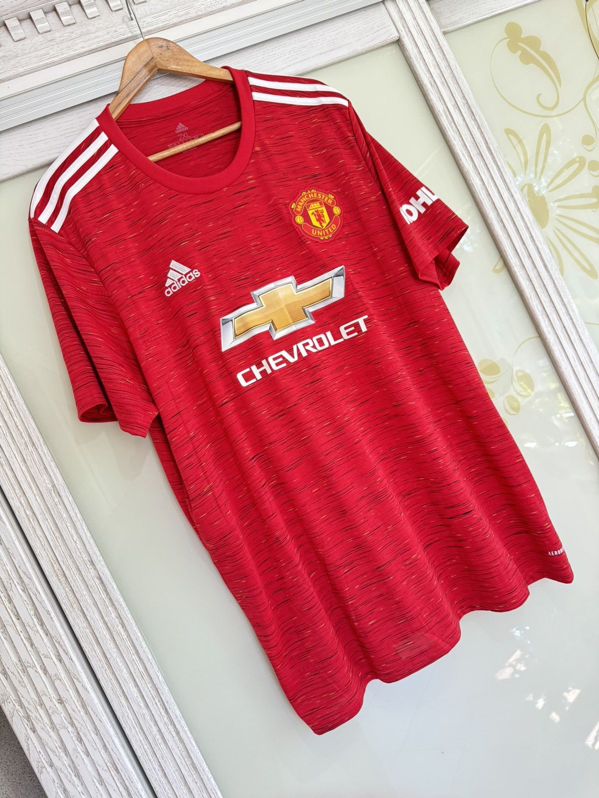 Adidas Manchester United 2020-2021 Home Soccer Jersey Football Kit Size US XXL / EU 58 / 5 - 3 Thumbnail