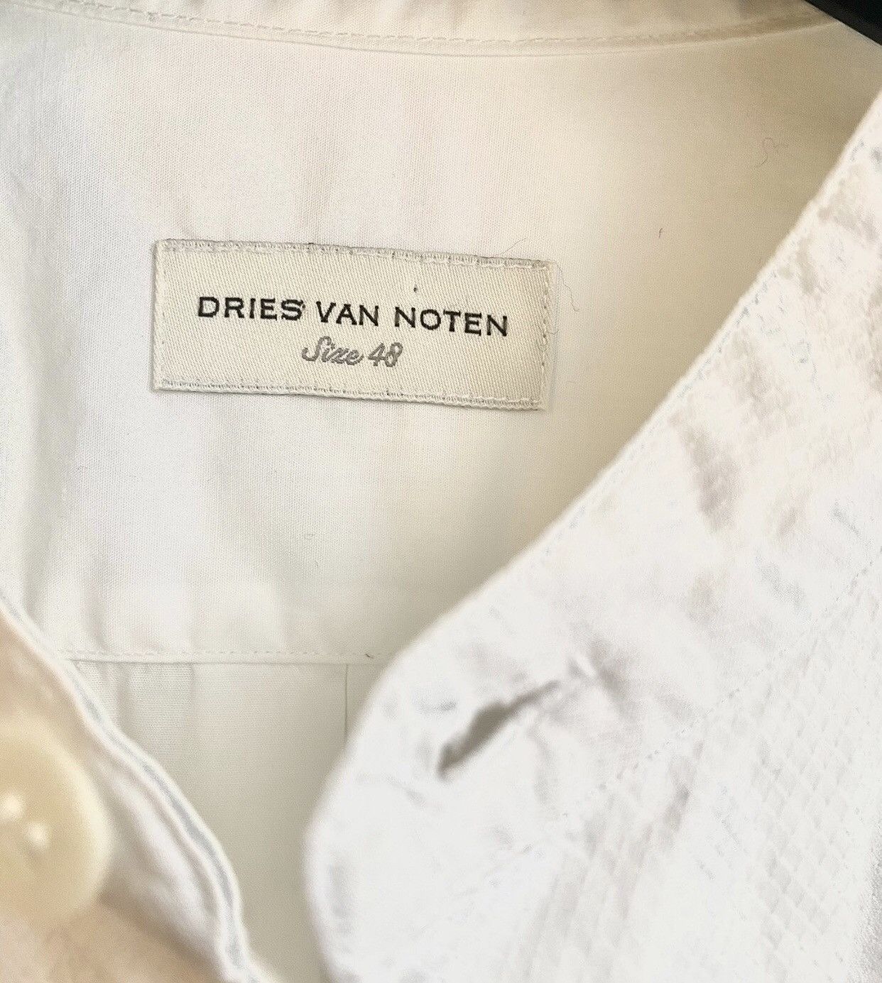 Dries Van Noten Dries van noten Embroidered floral shirt 2412-Nextarrow Size US S / EU 44-46 / 1 - 5 Thumbnail