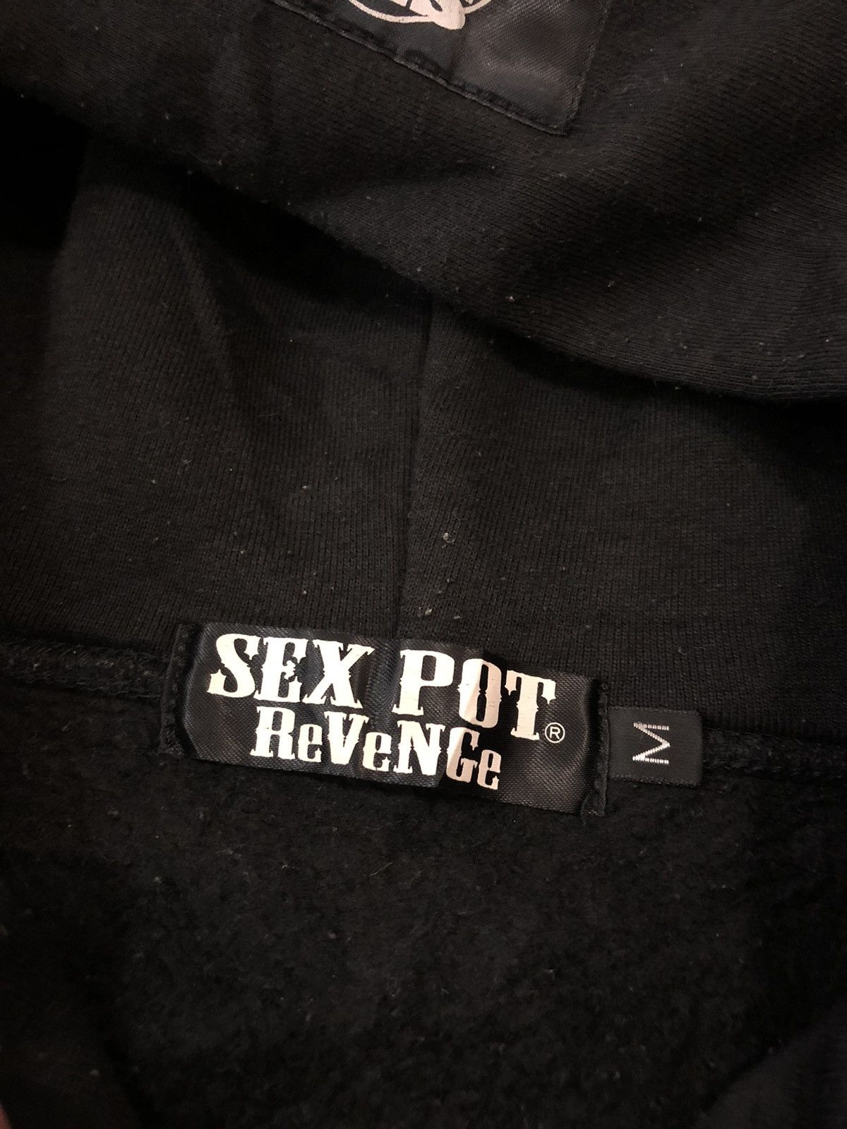 If Six Was Nine × Japanese Brand × Seditionaries Sexpot Revenge skull punk rock anti war hoodie Size US M / EU 48-50 / 2 - 9 Thumbnail