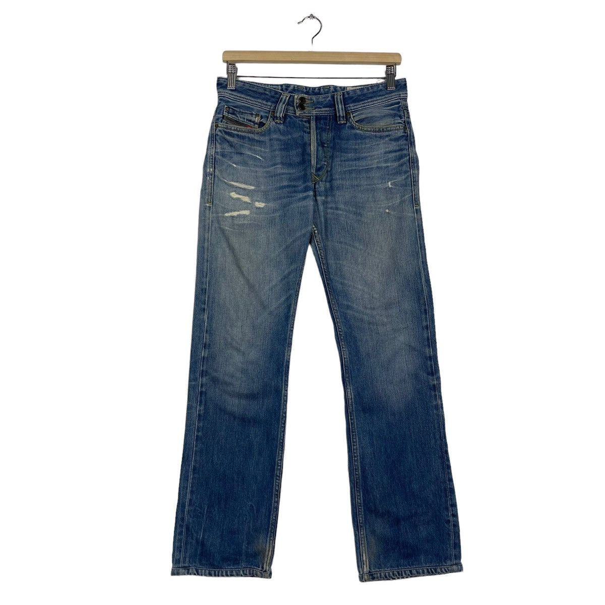 Diesel DIESEL INDUSTRY MADE IN ITALY DISTRESSED JEANS Size US 30 / EU 46 - 2 Thumbnail