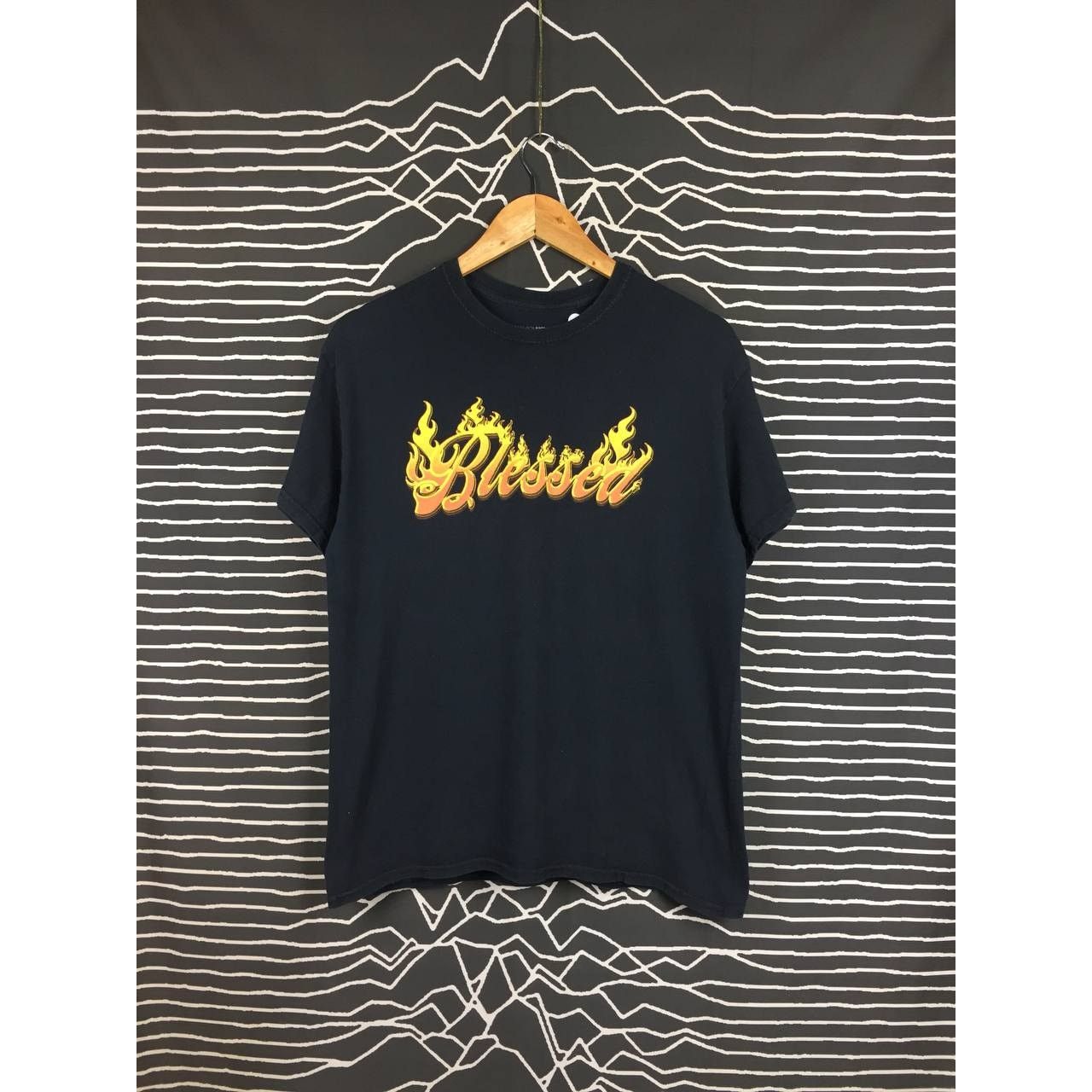 Fashion Nova × Vintage Fashion Nova Blessed Flame Logo Graphic Tee Size M Size US M / EU 48-50 / 2 - 2 Thumbnail